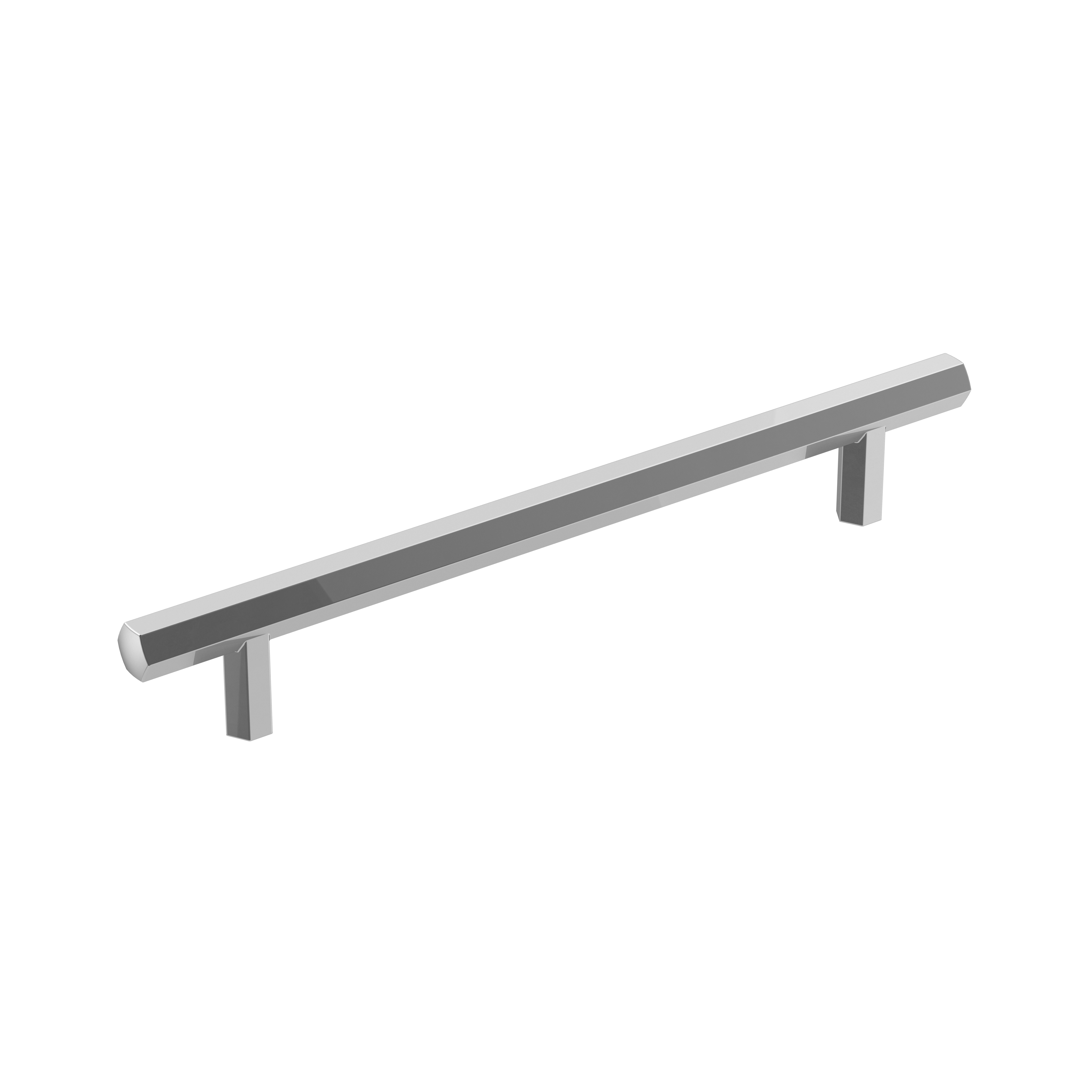 Allison by Amerock BP3687526 Caliber 6-5/16 in (160 mm) Center-to-Center Polished Chrome Cabinet Pull
