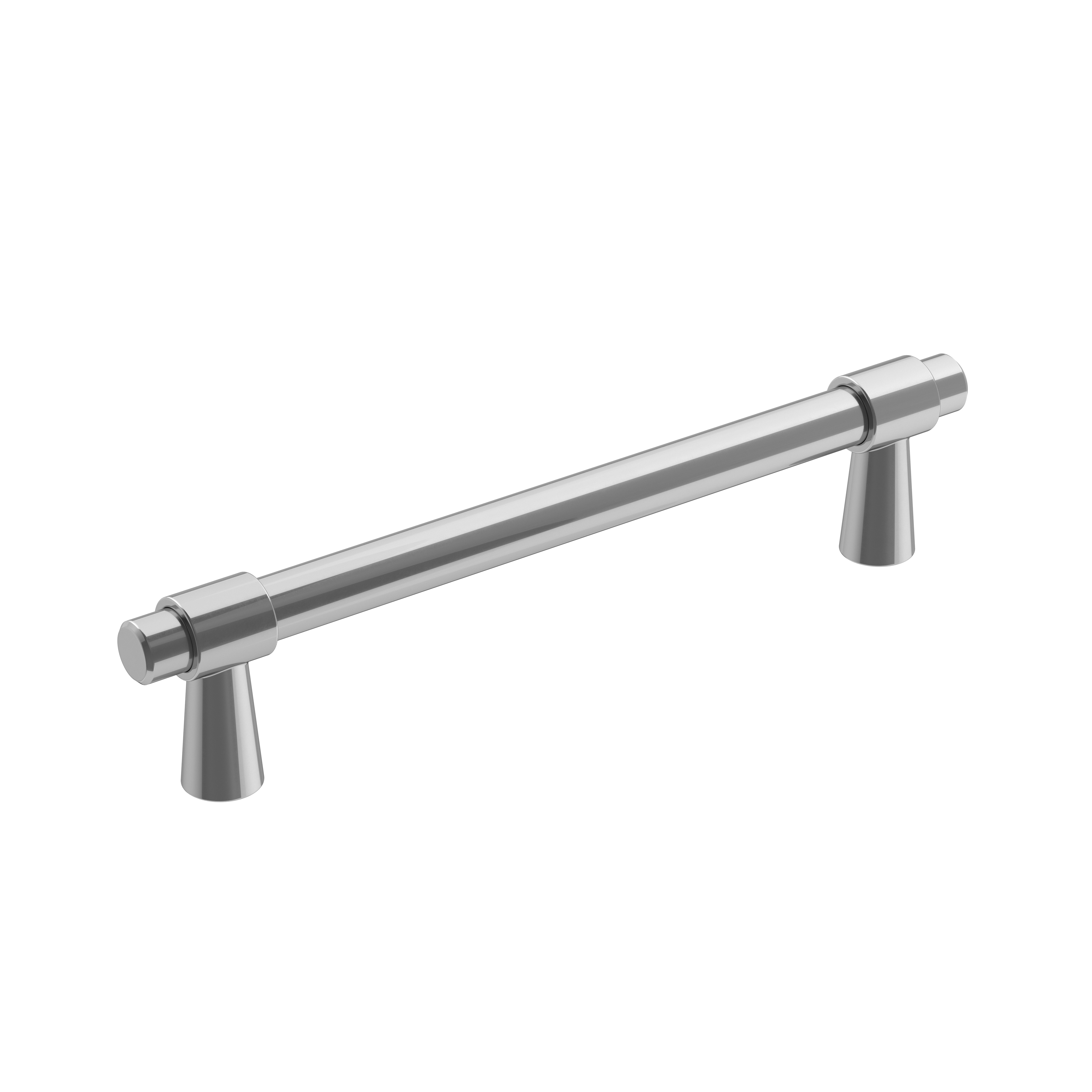 Allison by Amerock BP3685926 Destine 5-1/16 in (128 mm) Center-to-Center Polished Chrome Cabinet Pull