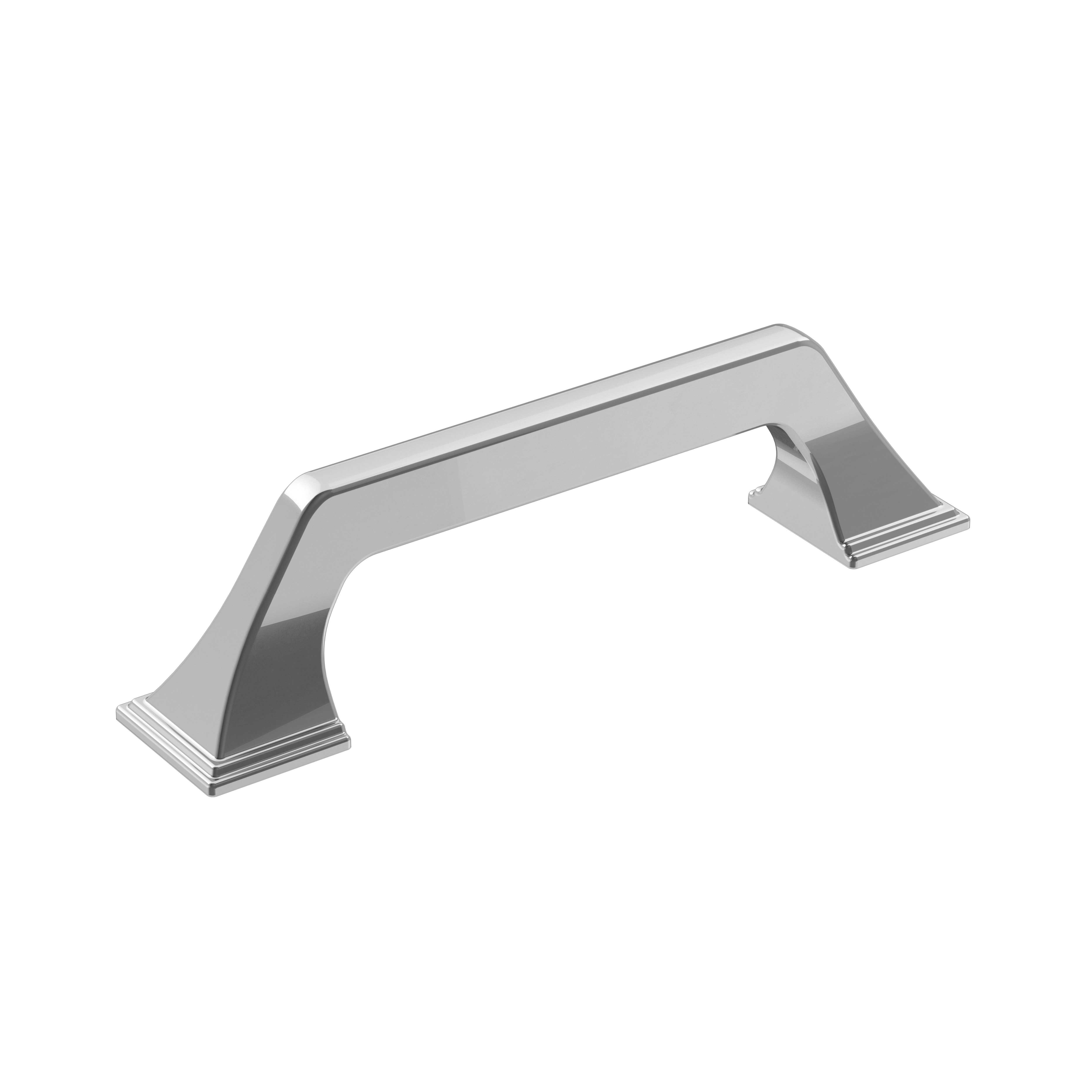 Allison by Amerock BP3688126 Exceed 3-3/4 in (96 mm) Center-to-Center Polished Chrome Cabinet Pull