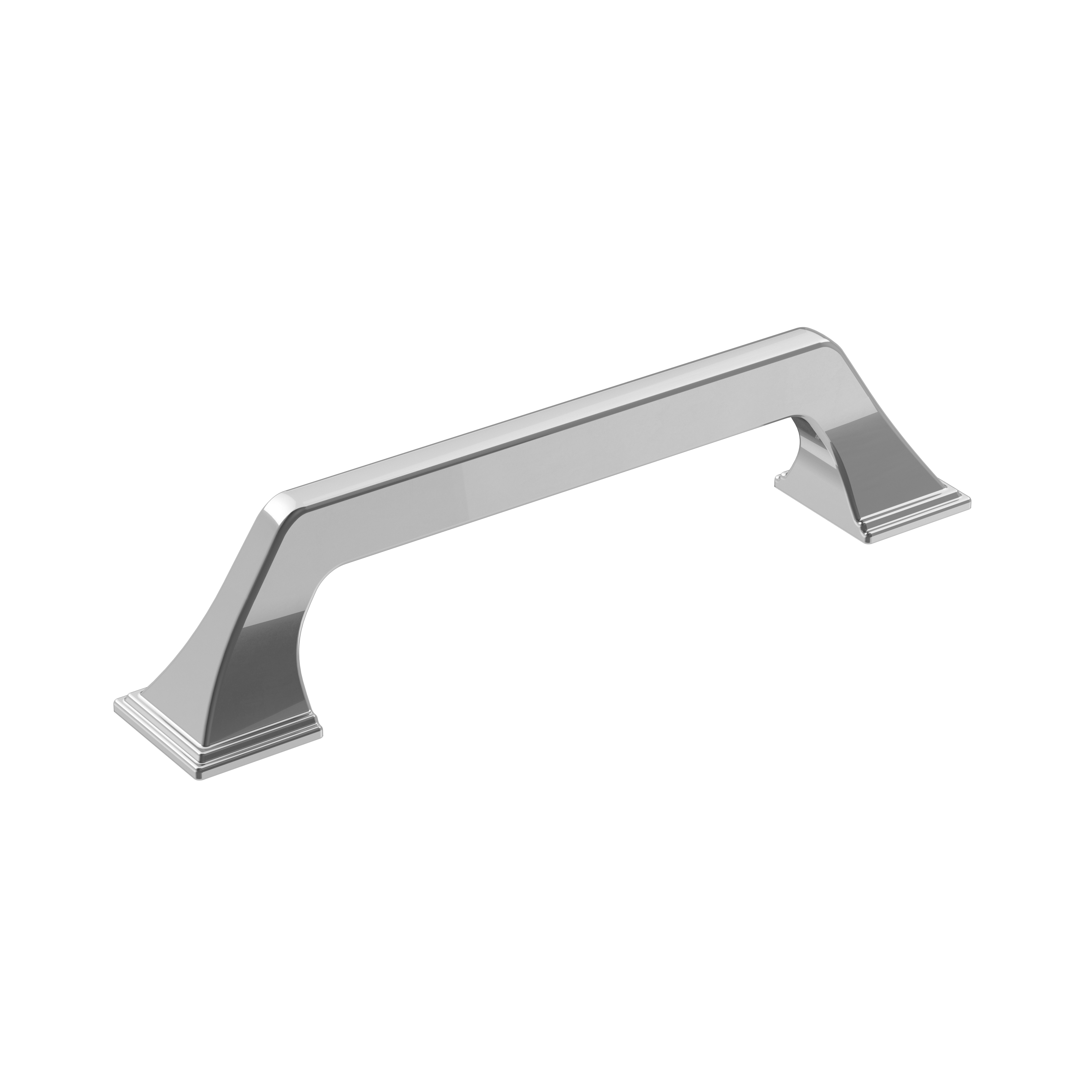 Allison by Amerock BP3688226 Exceed 5-1/16 in (128 mm) Center-to-Center Polished Chrome Cabinet Pull