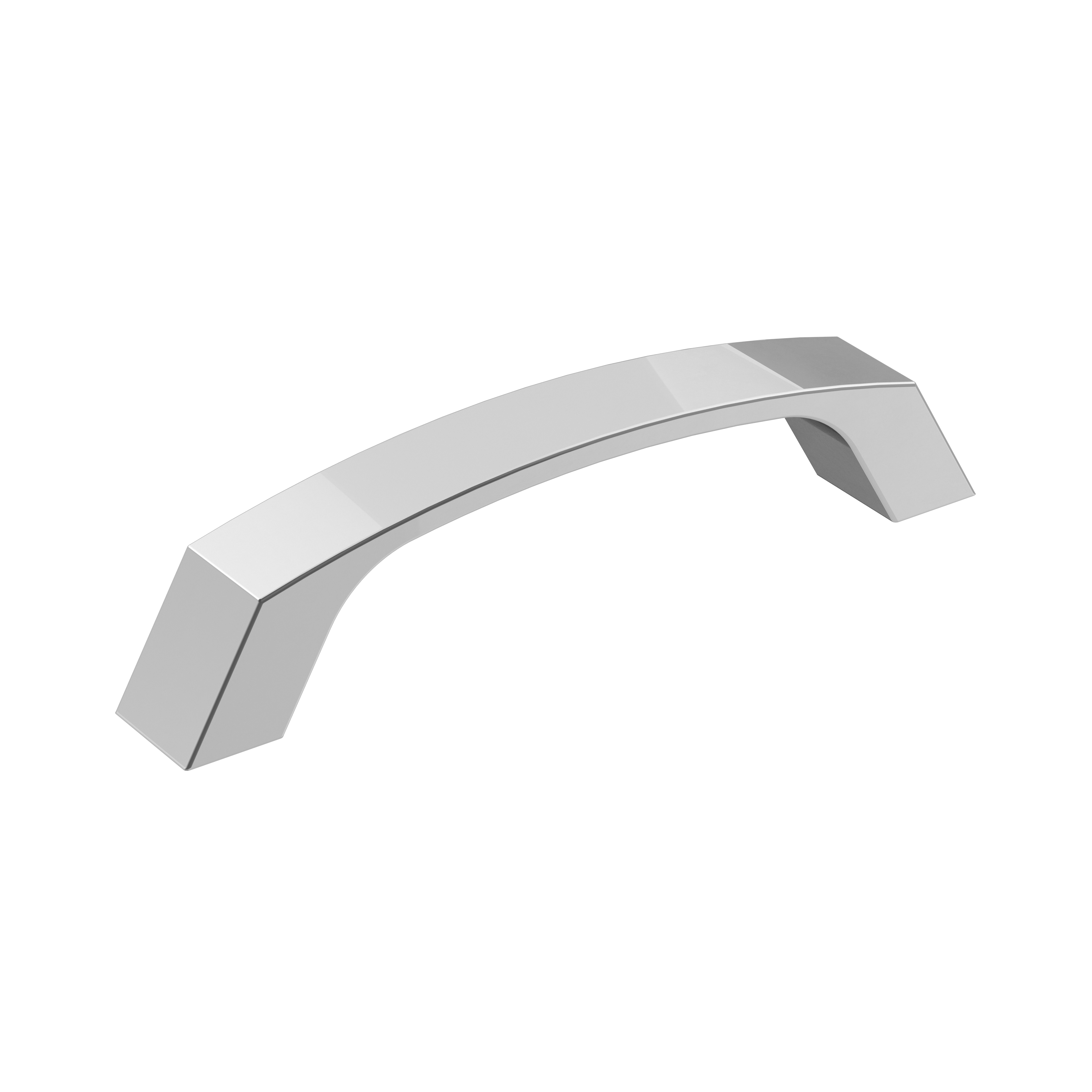 Allison by Amerock BP3684426 Premise 3-3/4 in (96 mm) Center-to-Center Polished Chrome Cabinet Pull