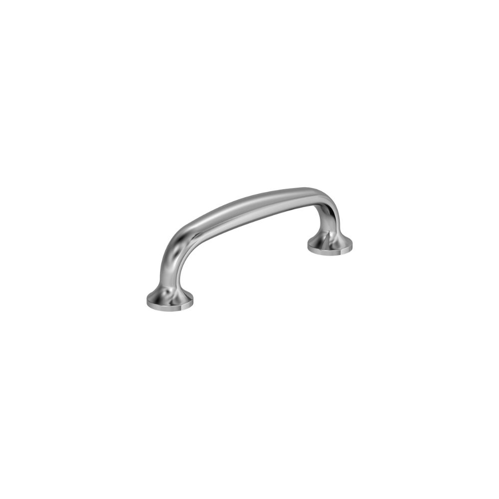 Amerock BP3739526 Renown 3 inch (76mm) Center-to-Center Polished Chrome Cabinet Pull