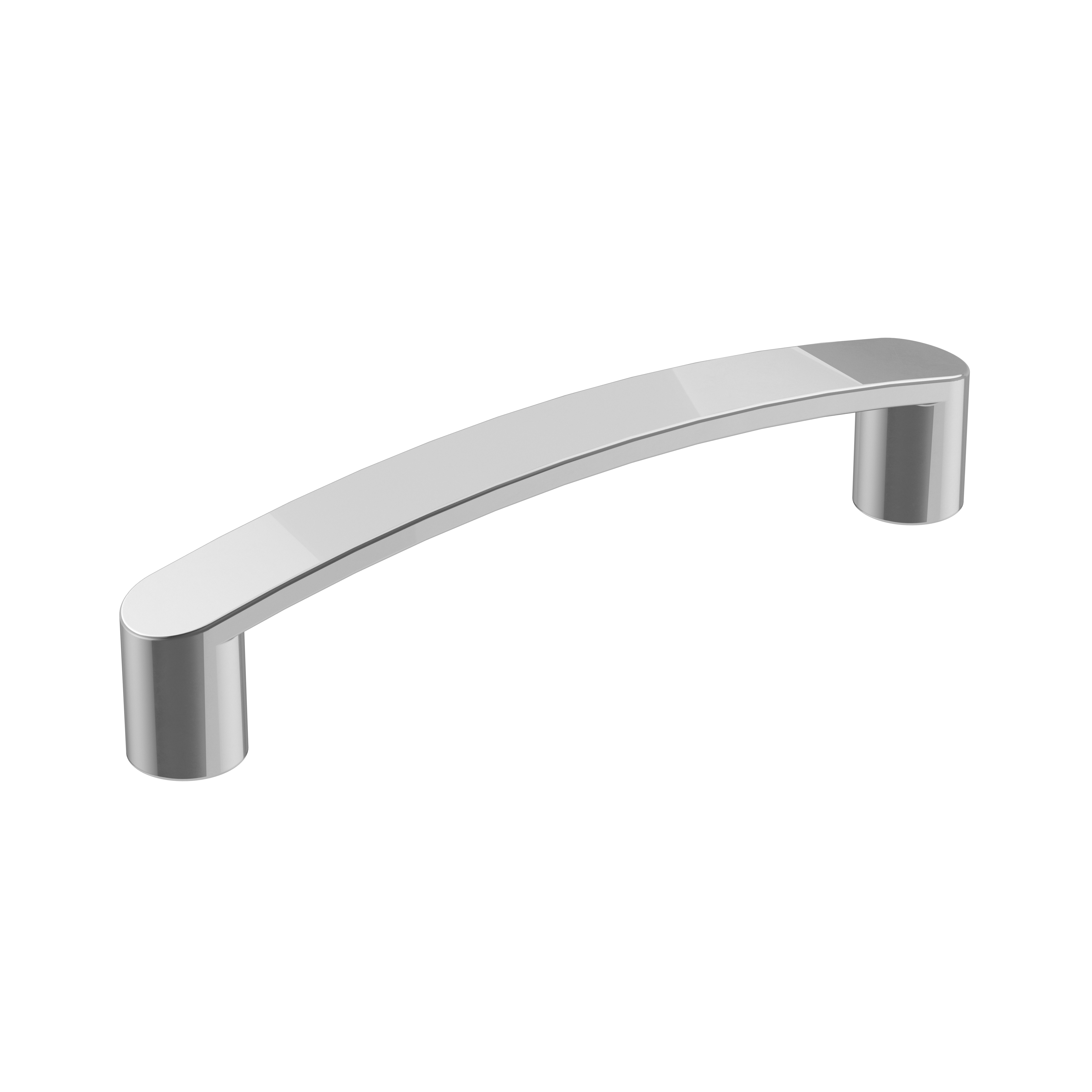Allison by Amerock BP3689926 Rift 3-3/4 in (96 mm) Center-to-Center Polished Chrome Cabinet Pull