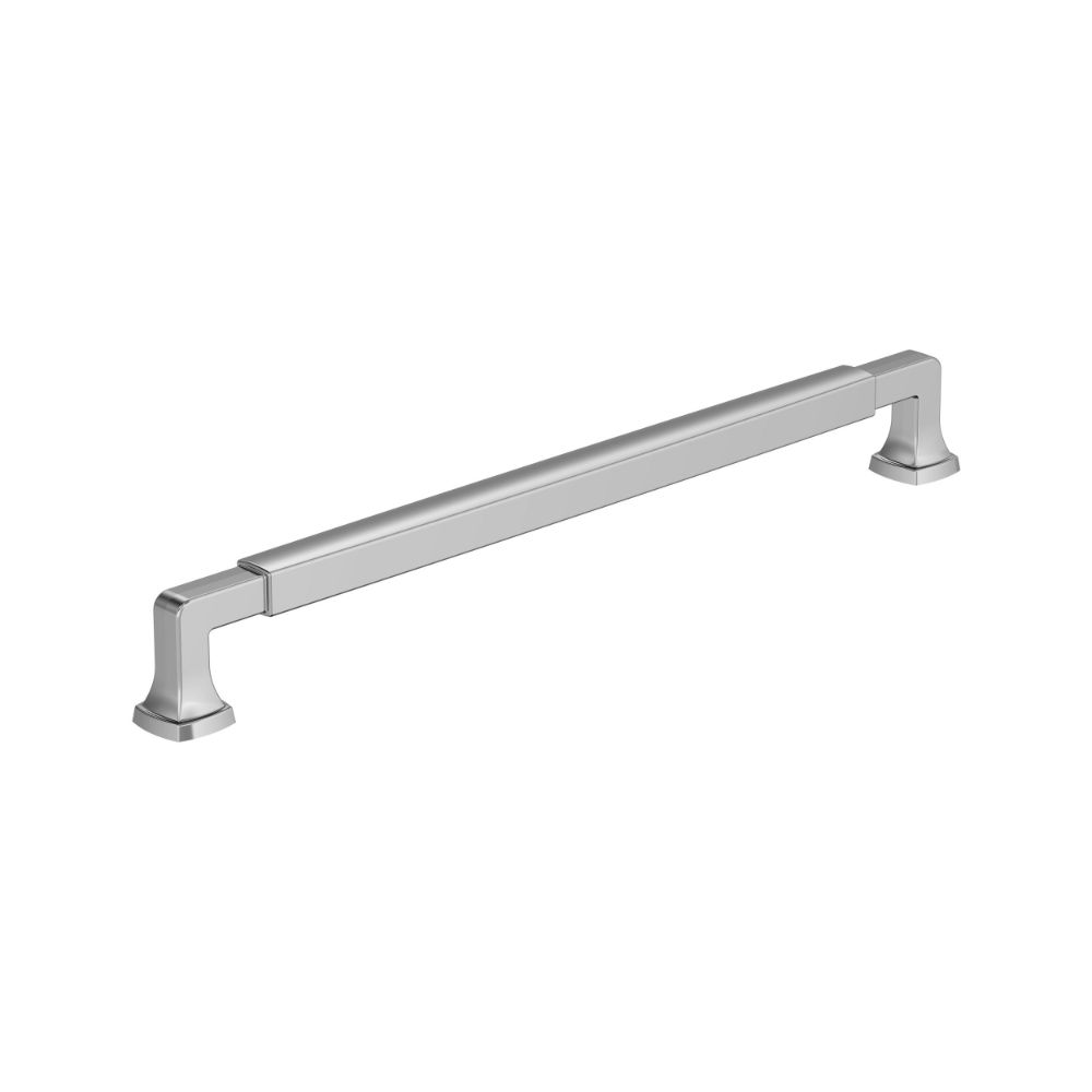 Amerock BP3740026 Stature 10-1/16 inch (256mm) Center-to-Center Polished Chrome Cabinet Pull