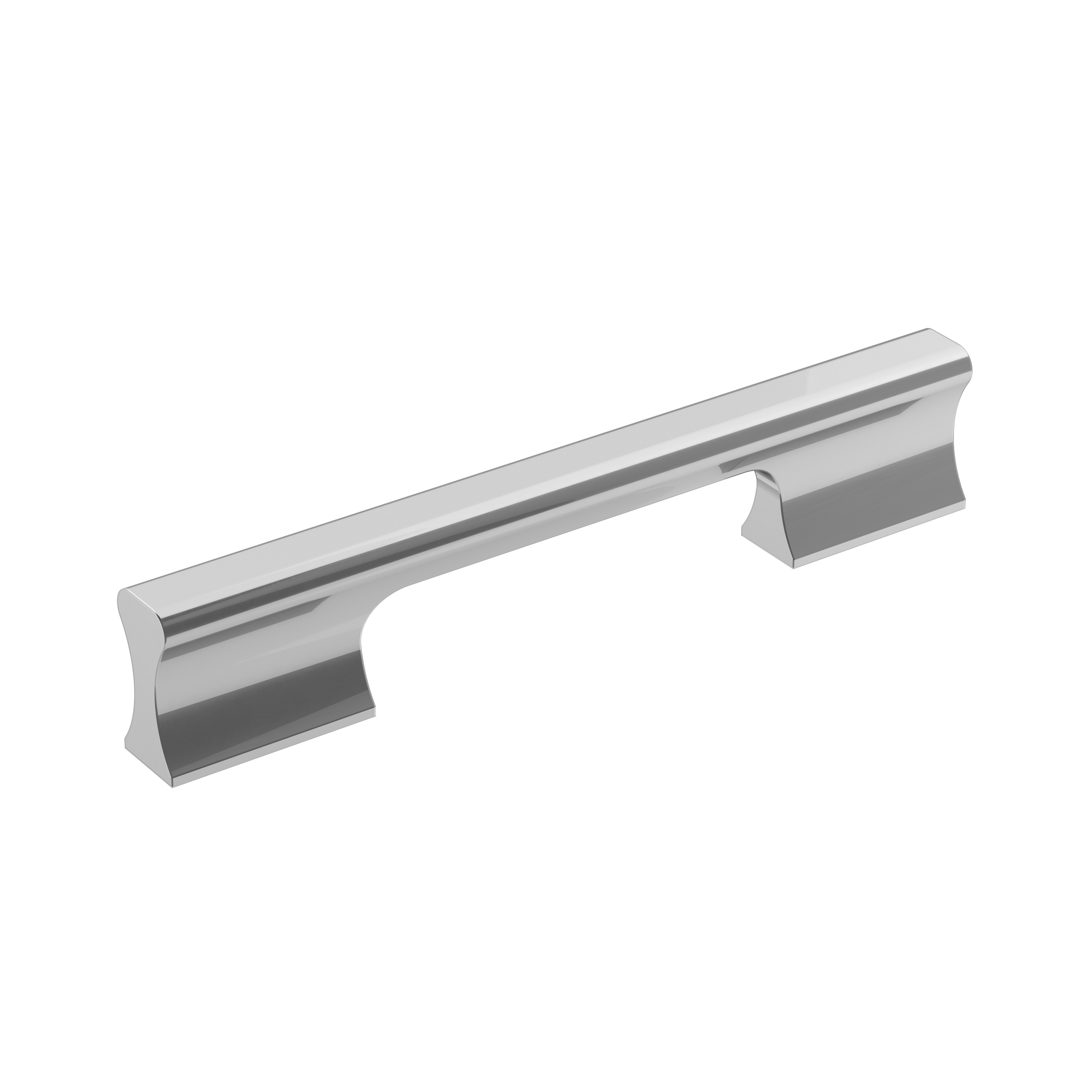 Allison by Amerock BP3683826 Status 5-1/16 in (128 mm) Center-to-Center Polished Chrome Cabinet Pull