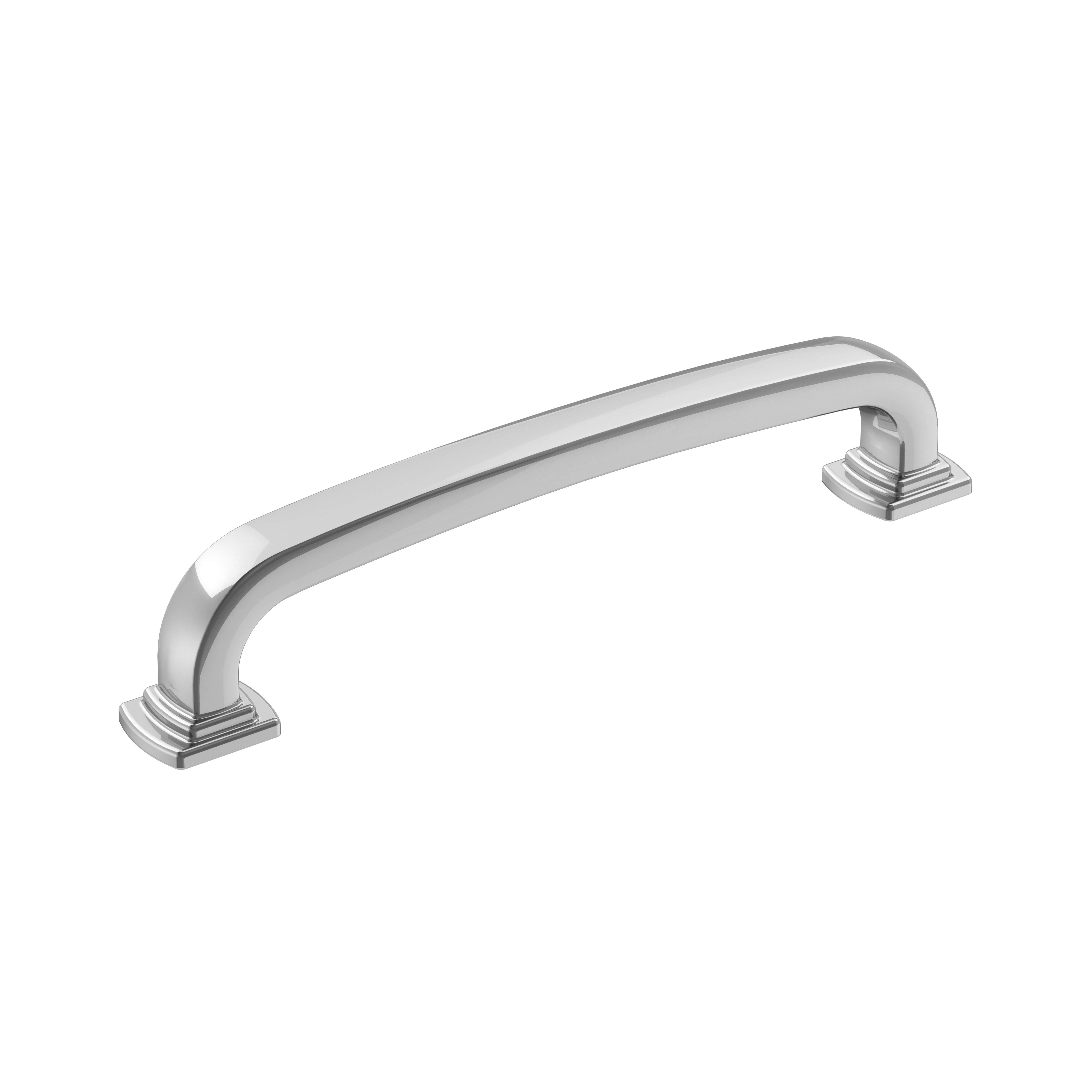 Allison by Amerock BP3689526 Surpass 5-1/16 in (128 mm) Center-to-Center Polished Chrome Cabinet Pull