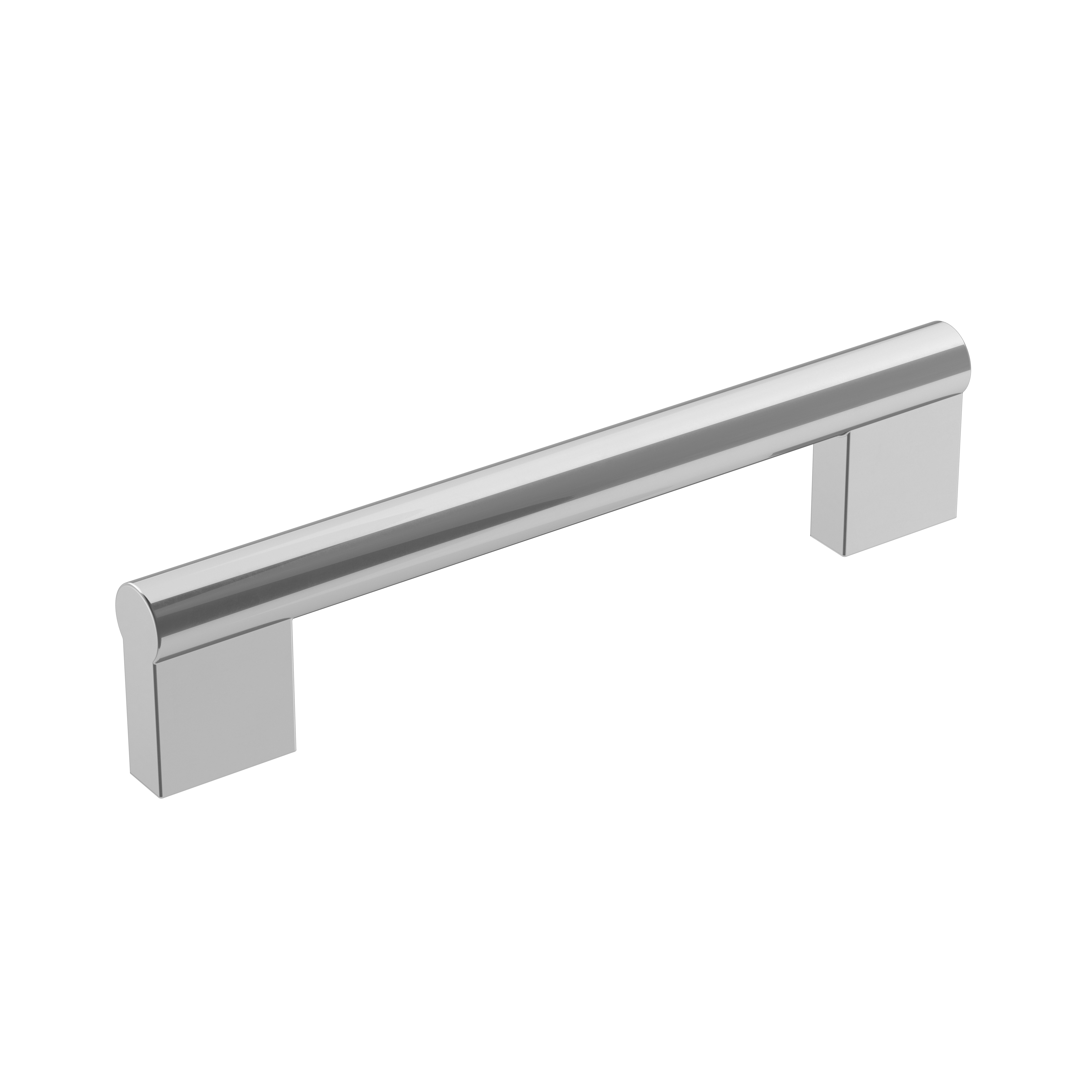 Allison by Amerock BP3691326 Versa 5-1/16 in (128 mm) Center-to-Center Polished Chrome Cabinet Pull