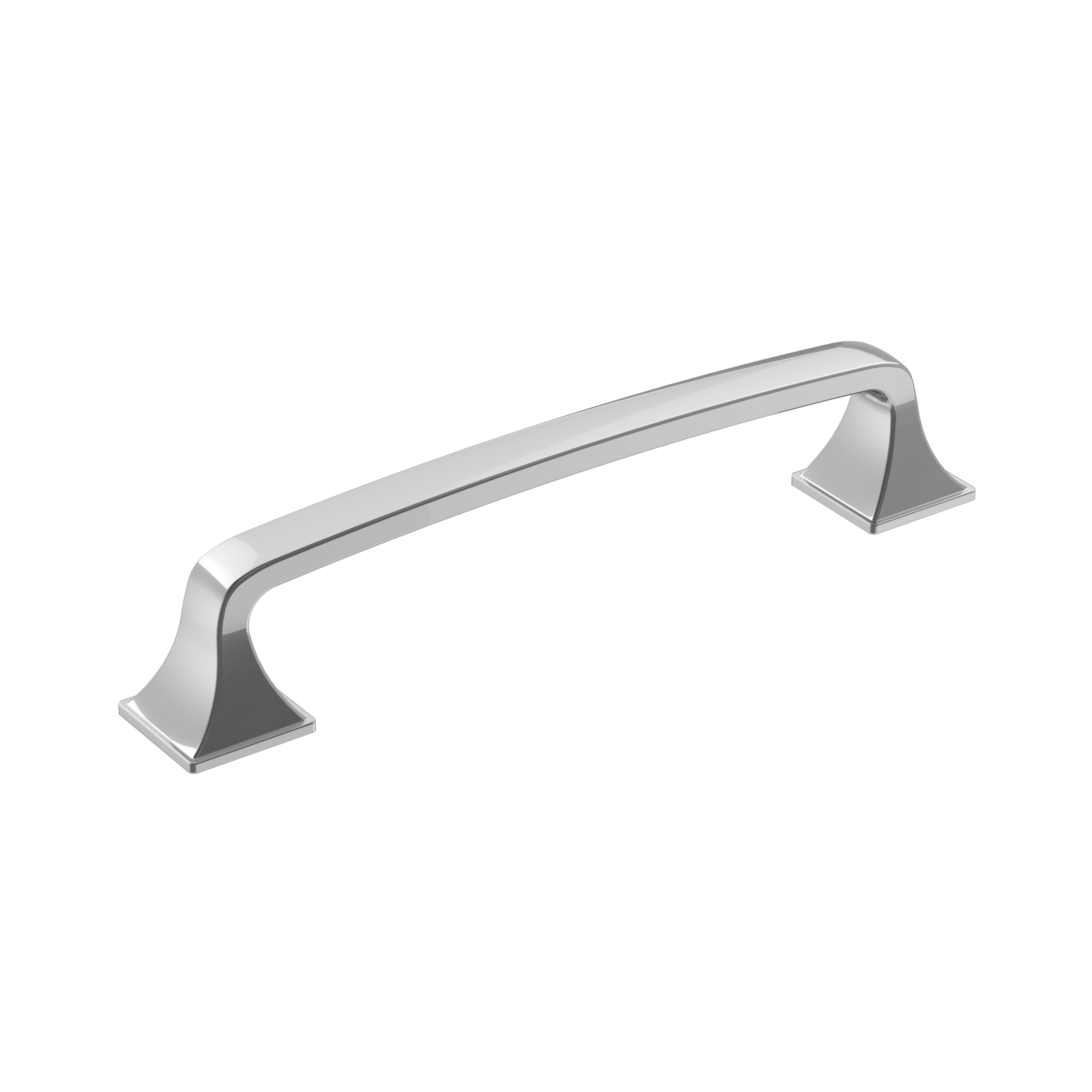 Allison by Amerock BP3677626 Ville 5-1/16 in (128 mm) Center-to-Center Polished Chrome Cabinet Pull