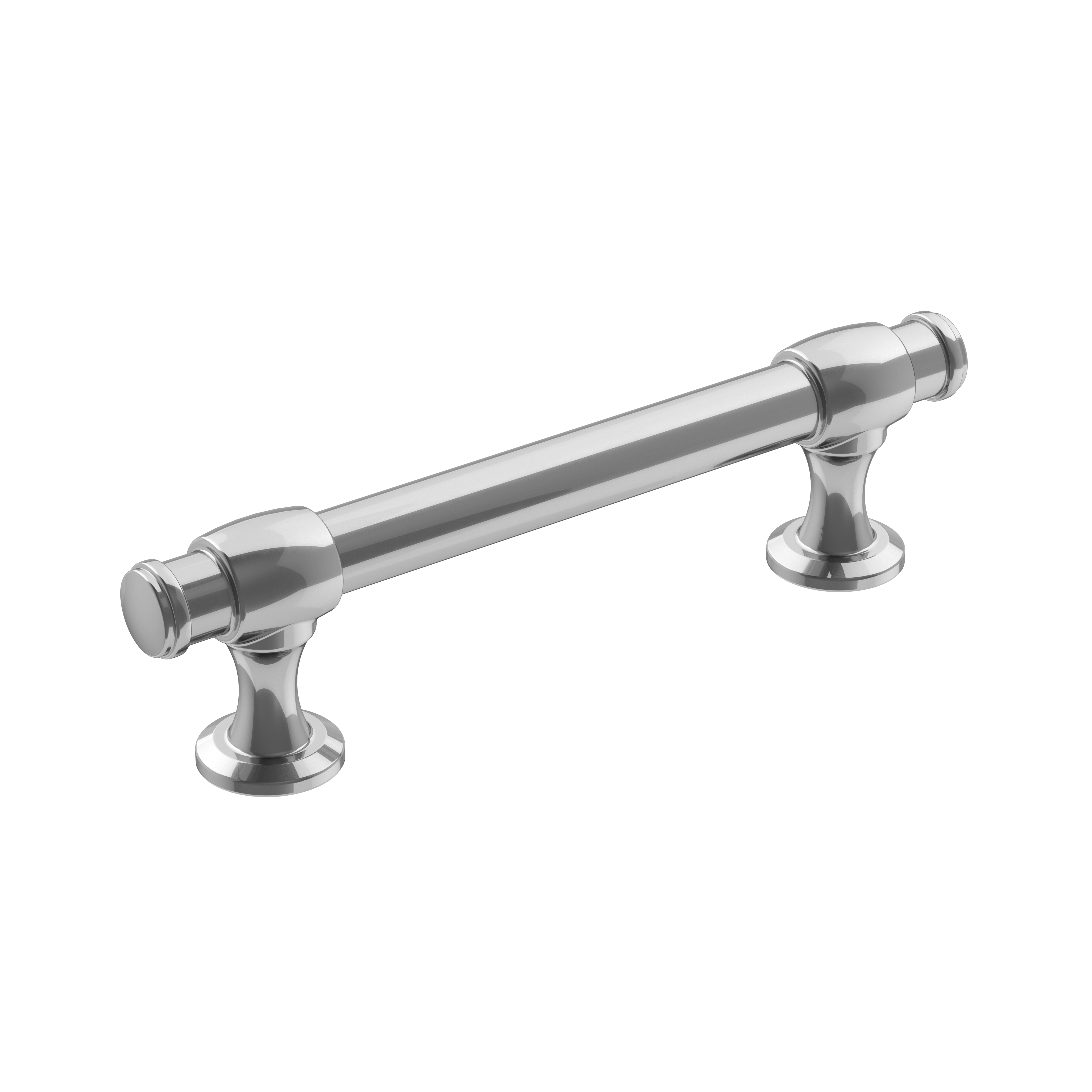 Allison by Amerock BP3676626 Winsome 3-3/4 in (96 mm) Center-to-Center Polished Chrome Cabinet Pull