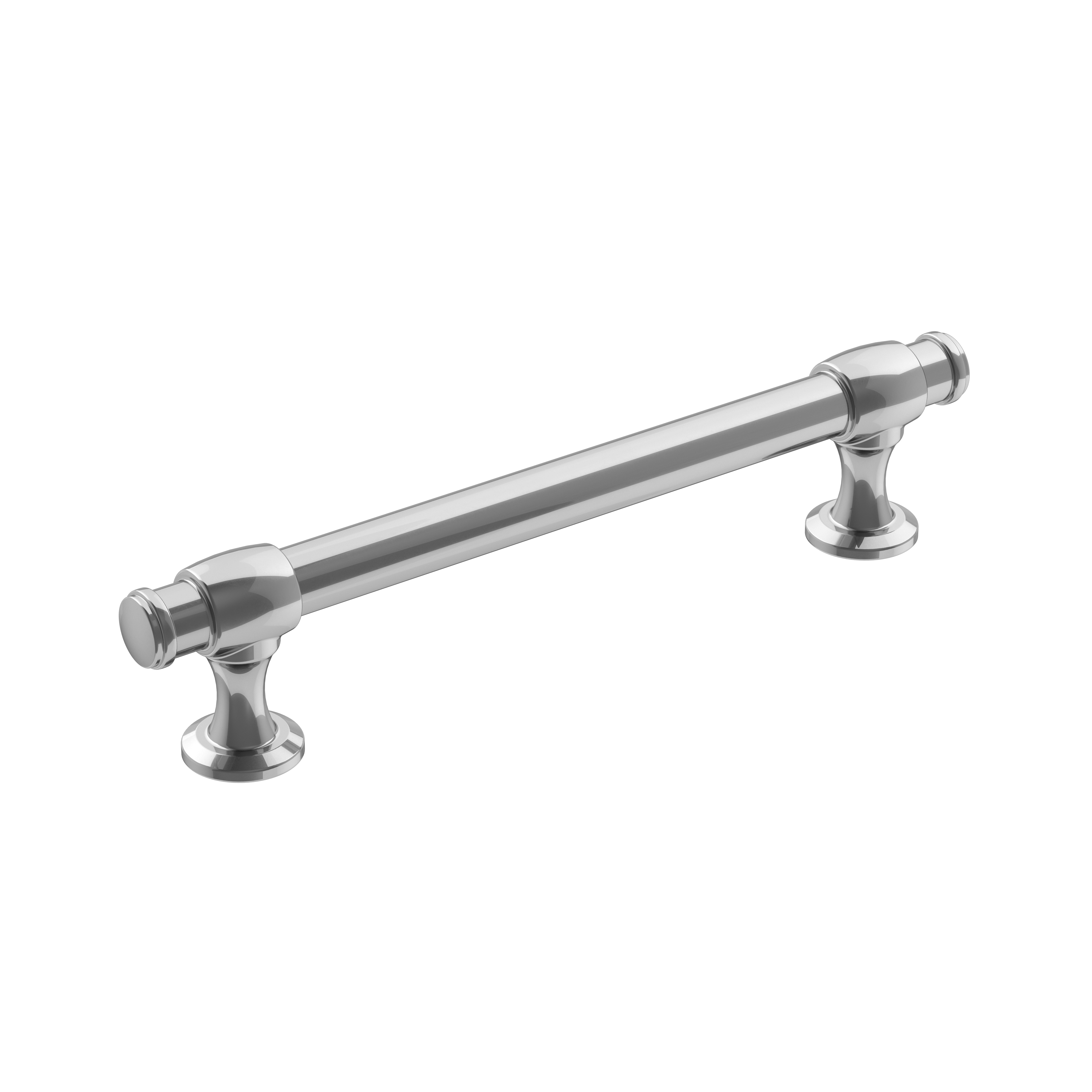 Allison by Amerock BP3676726 Winsome 5-1/16 in (128 mm) Center-to-Center Polished Chrome Cabinet Pull