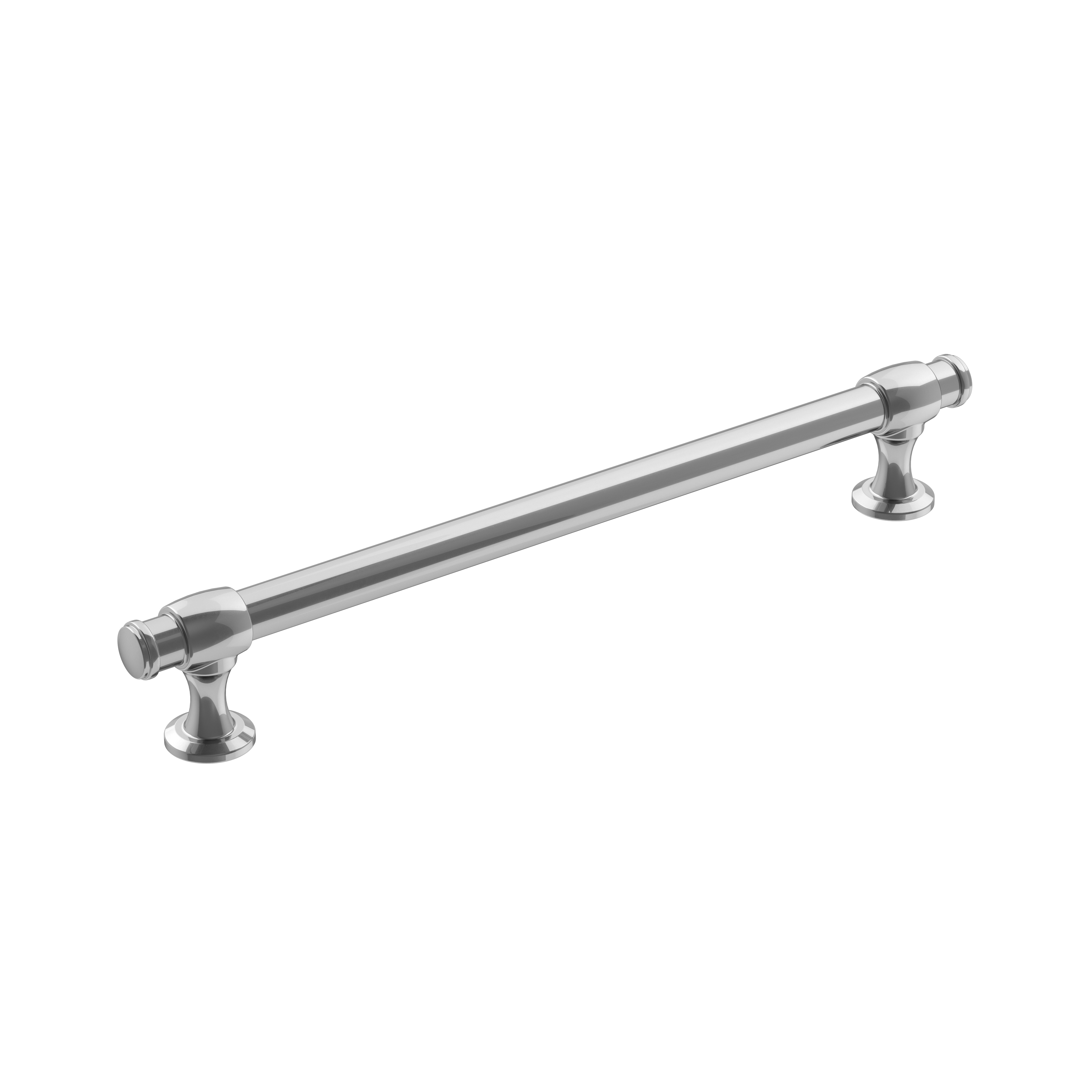 Allison by Amerock BP3676826 Winsome 7-9/16 in (192 mm) Center-to-Center Polished Chrome Cabinet Pull