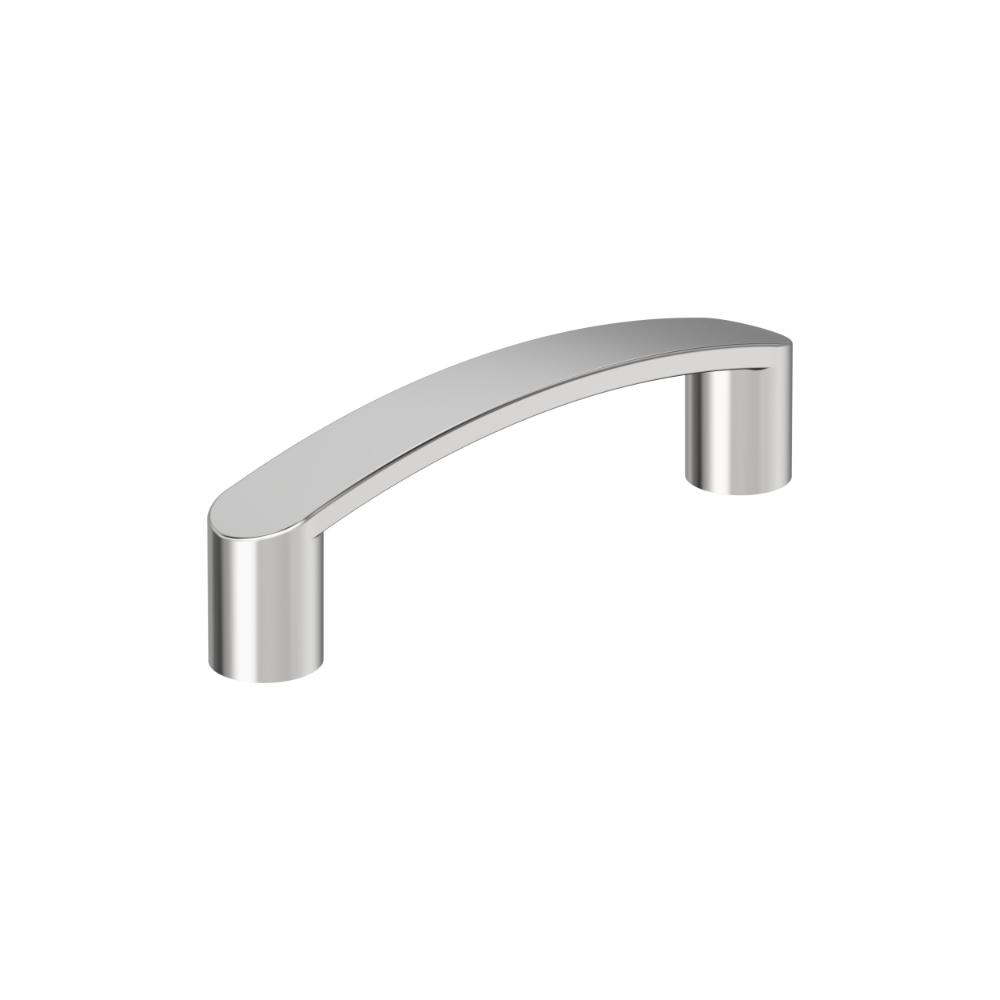 Amerock BP3689826 Rift 3 inch (76mm) Center-to-Center Polished Chrome Cabinet Pull