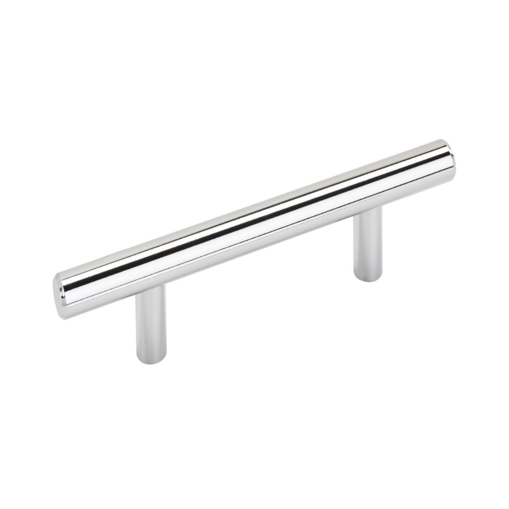 Amerock BP4051526 Bar Pulls 3 inch (76mm) Center-to-Center Polished Chrome Cabinet Pull