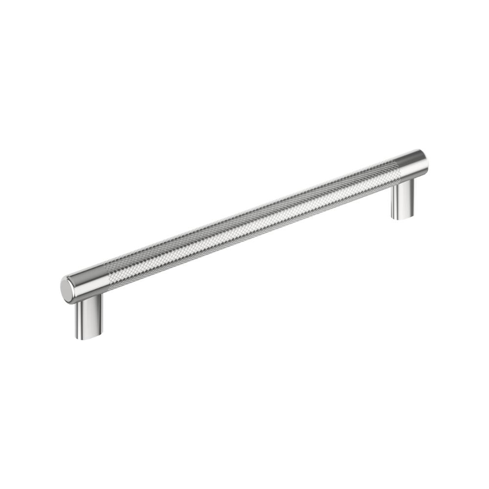 Amerock BP3656026 Bronx 10-1/16 inch (256mm) Center-to-Center Polished Chrome Cabinet Pull
