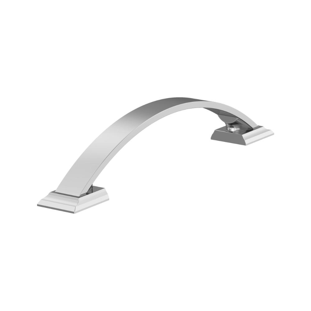 Amerock BP2936326 Candler 5-1/16 inch (128mm) Center-to-Center Polished Chrome Cabinet Pull