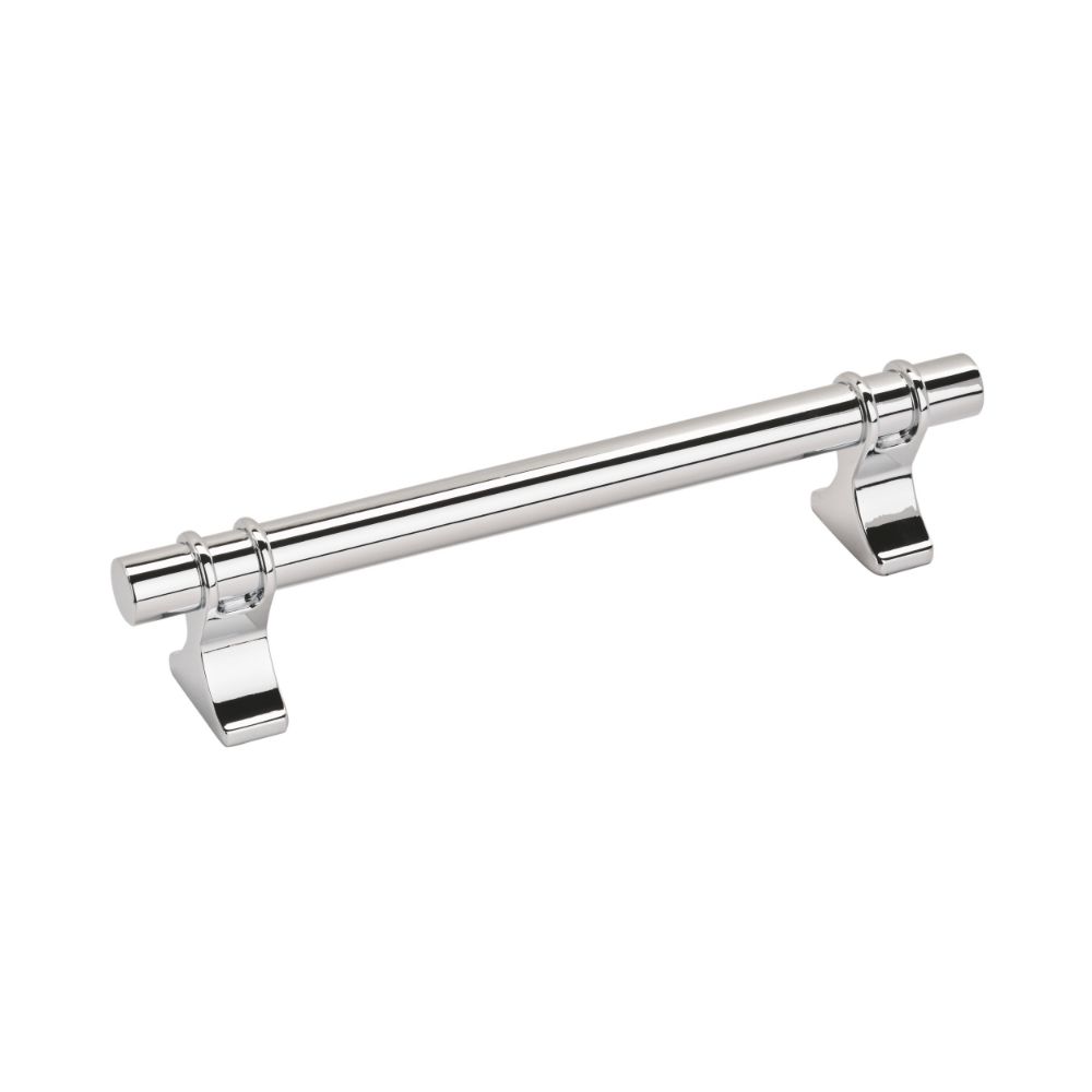 Amerock BP3660626 Davenport 5-1/16 inch (128mm) Center-to-Center Polished Chrome Cabinet Pull