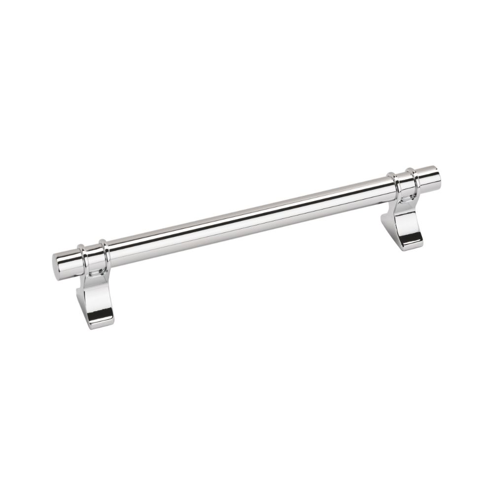 Amerock BP3660726 Davenport 6-5/16 in (160 mm) Center-to-Center Polished Chrome Cabinet Pull
