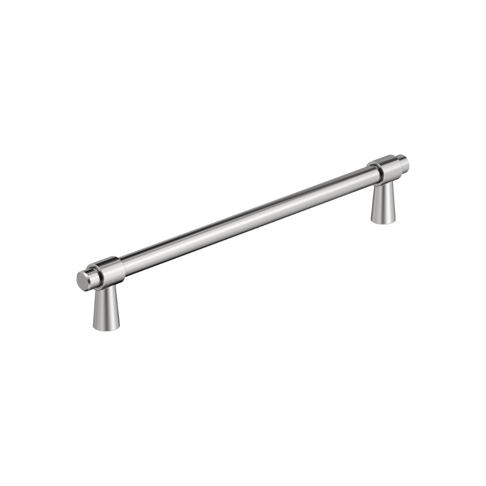 Amerock BP3690126 Destine 7-9/16 inch (192mm) Center-to-Center Polished Chrome Cabinet Pull