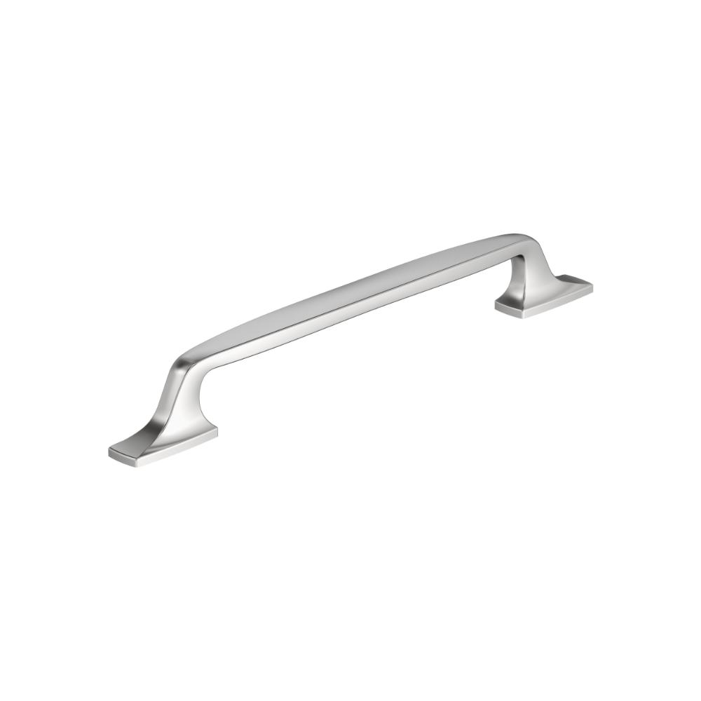 Amerock BP5532726 Highland Ridge 7-9/16 inch (192mm) Center-to-Center Polished Chrome Cabinet Pull