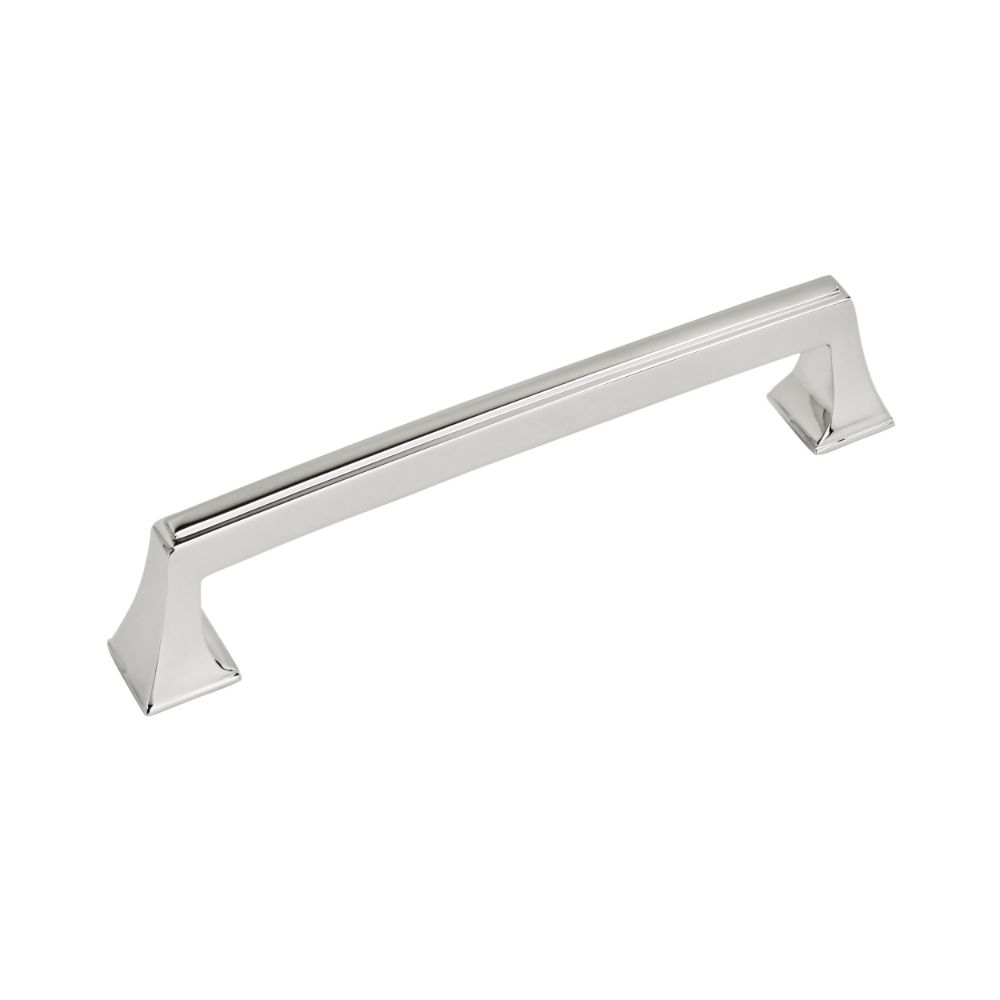 Amerock BP5353026 Mulholland 6-5/16 inch (160mm) Center-to-Center Polished Chrome Cabinet Pull