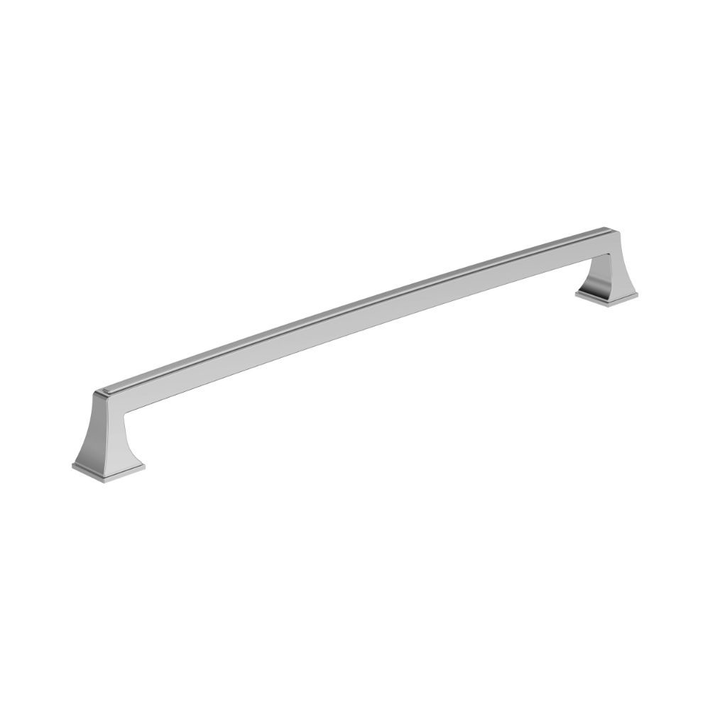 Amerock BP5353726 Mulholland 12-5/8 inch (320mm) Center-to-Center Polished Chrome Cabinet Pull
