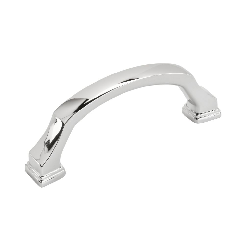 Amerock BP5534326 Revitalize 3 inch (76mm) Center-to-Center Polished Chrome Cabinet Pull