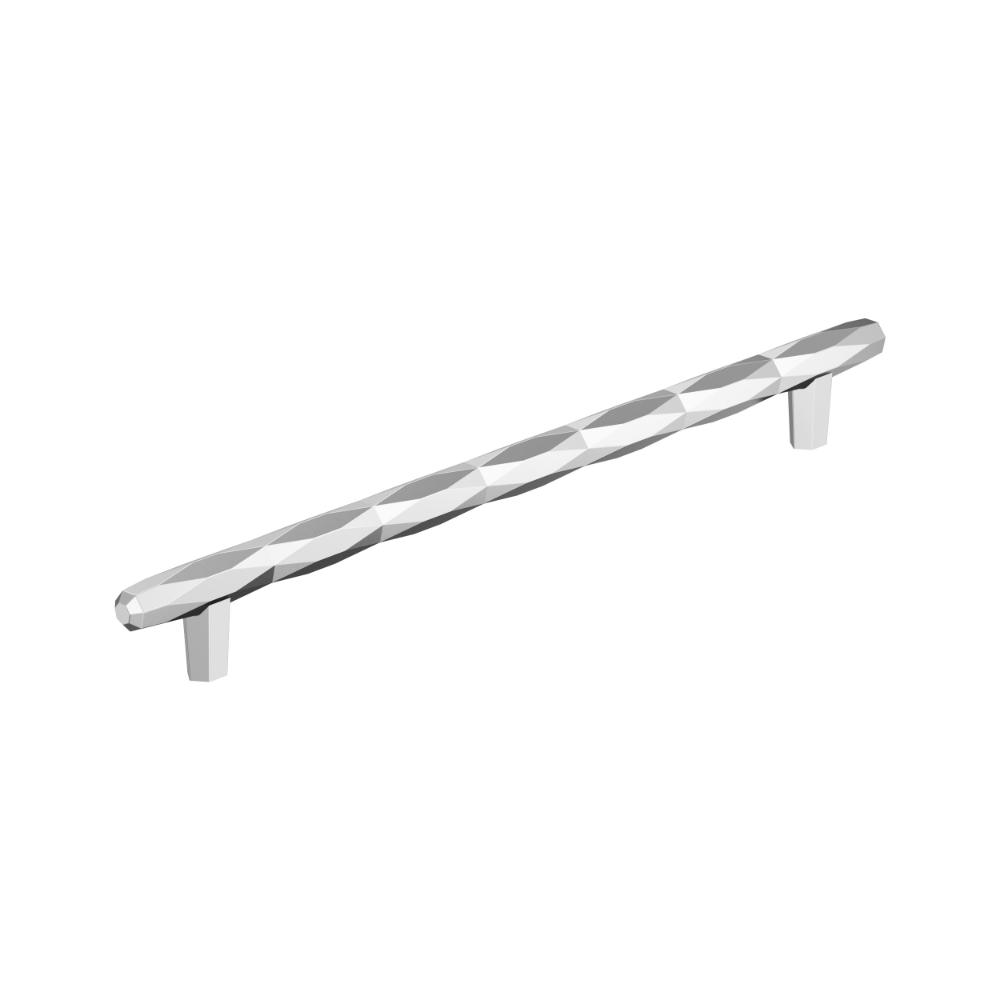 Amerock BP5550126 St. Vincent 10-1/16 inch (256mm) Center-to-Center Polished Chrome Cabinet Pull