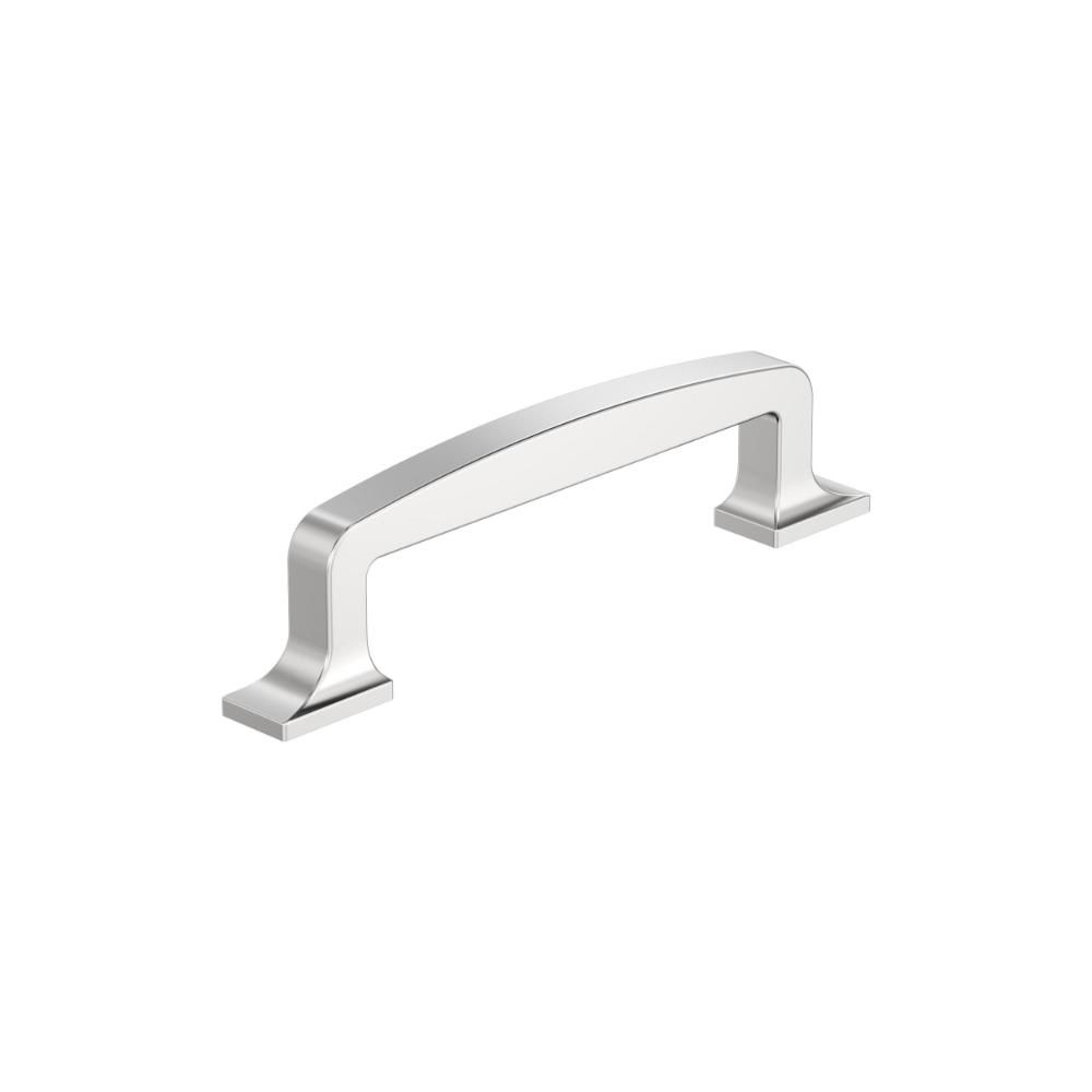 Amerock BP5372026 Westerly 3-3/4 inch (96mm) Center-to-Center Polished Chrome Cabinet Pull