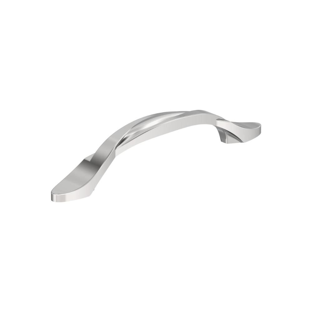 Amerock BP2117226 Intertwine 3-3/4 inch (96mm) Center-to-Center Polished Chrome Cabinet Pull