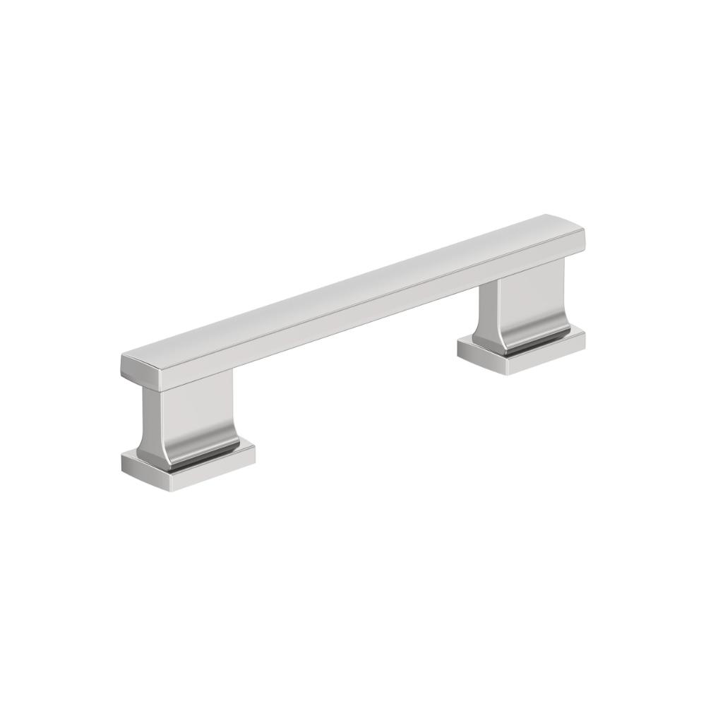 Amerock BP3709126 Triomphe 3-3/4 inch (96mm) Center-to-Center Polished Chrome Cabinet Pull