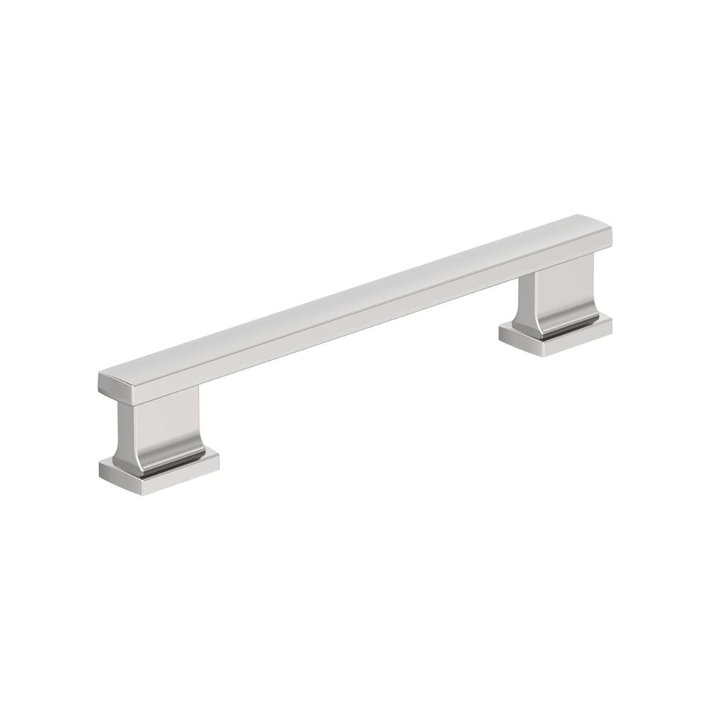 Amerock BP3709226 Triomphe 5-1/16 inch (128mm) Center-to-Center Polished Chrome Cabinet Pull