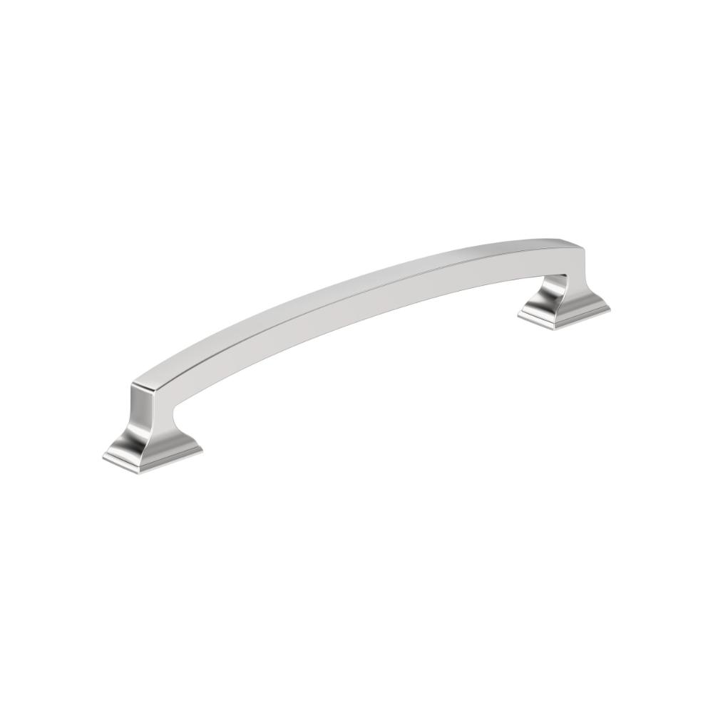 Amerock BP3712326 Incisive 6-5/16 inch (160mm) Center-to-Center Polished Chrome Cabinet Pull