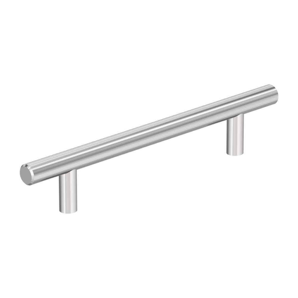 Amerock BP3724226 Bar Pulls Hollow 5-1/16 inch (128mm) Center-to-Center Polished Chrome Cabinet Pull