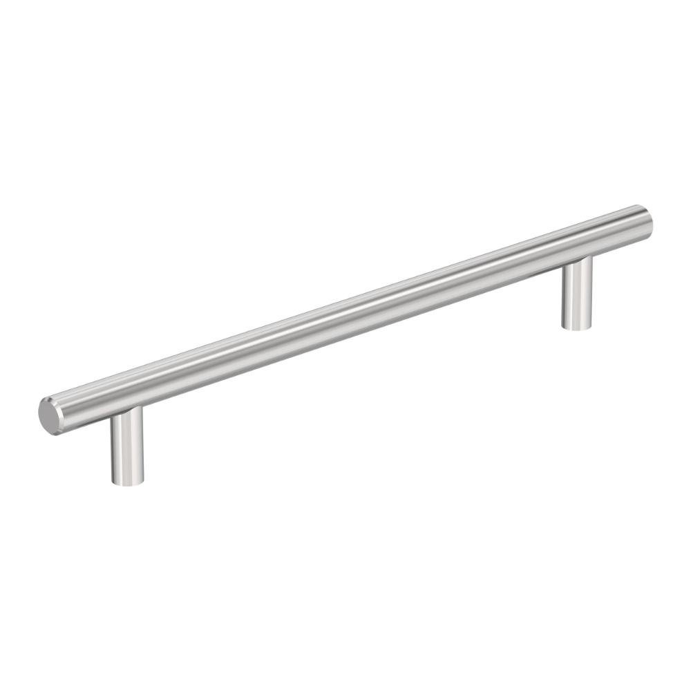 Amerock BP3724426 Bar Pulls Hollow 7-9/16 inch (192mm) Center-to-Center Polished Chrome Cabinet Pull