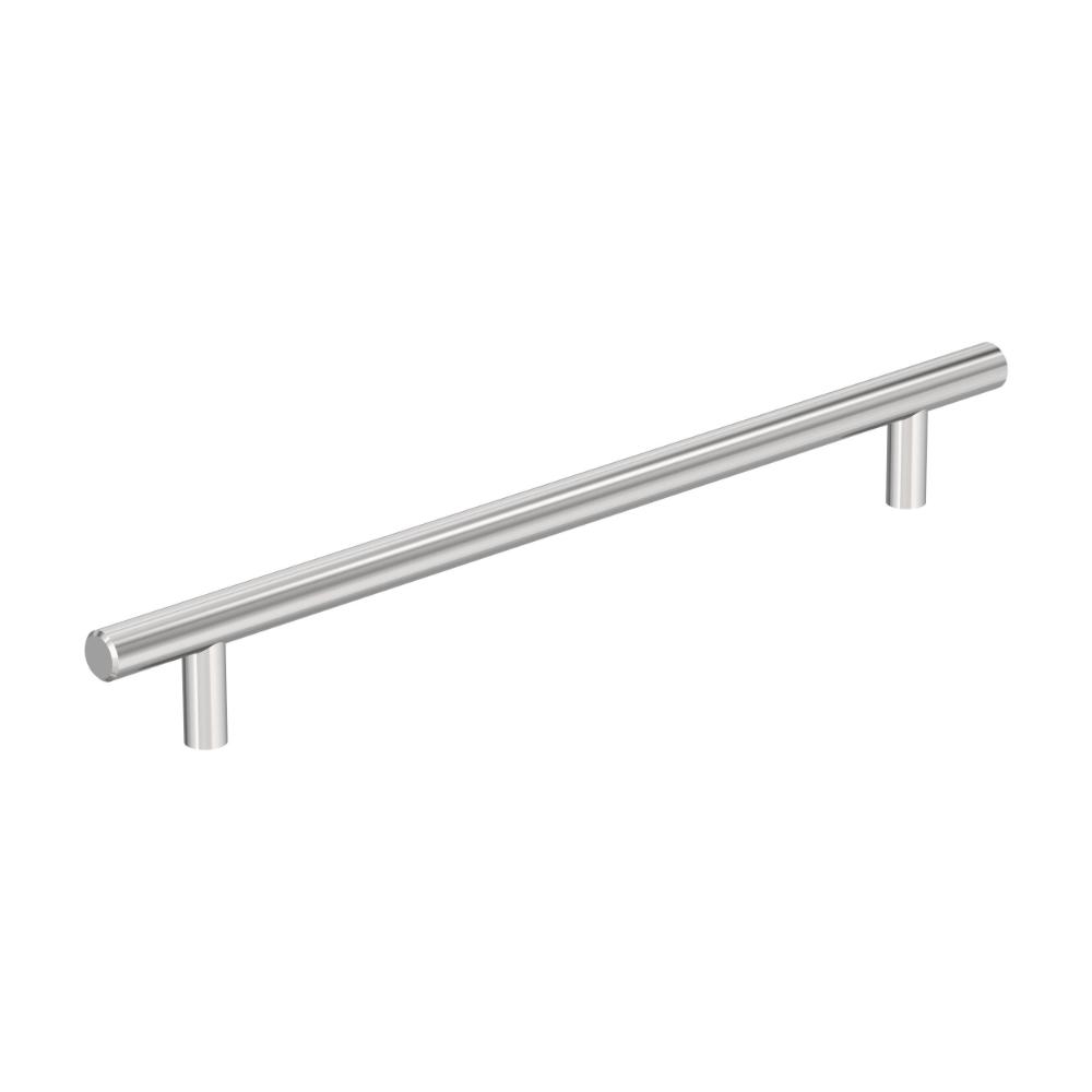 Amerock BP3724526 Bar Pulls Hollow 8-13/16 inch (224mm) Center-to-Center Polished Chrome Cabinet Pull
