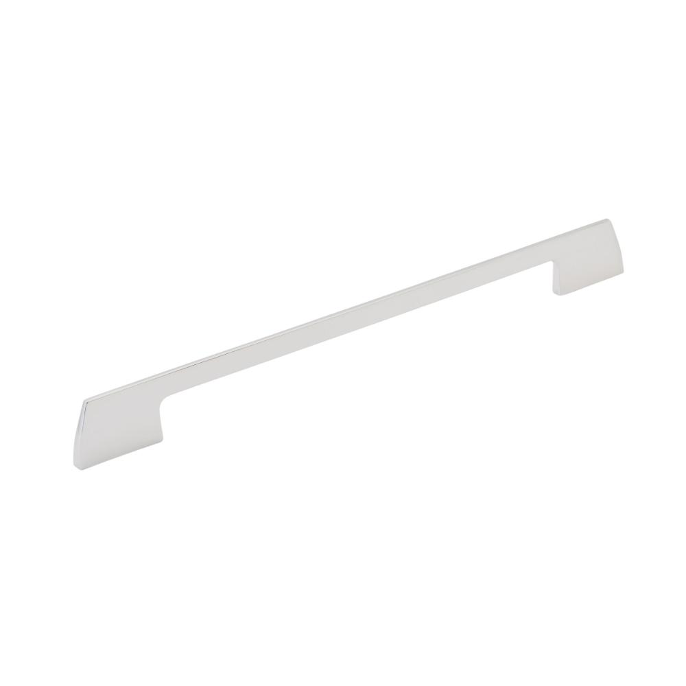 Amerock BP3730326 Angle 10-1/16 inch (256mm) Center-to-Center Polished Chrome Cabinet Pull