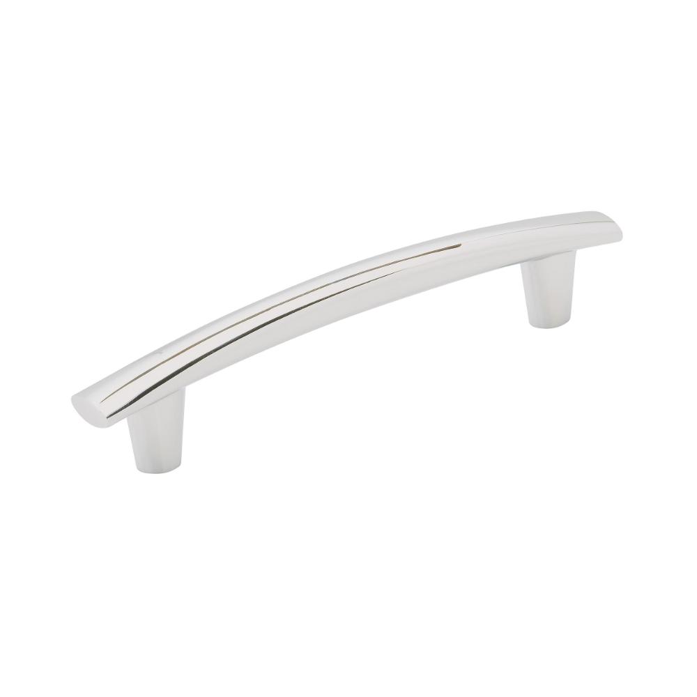 Amerock BP3731126 Willow 5-1/16 inch (128mm) Center-to-Center Polished Chrome Cabinet Pull