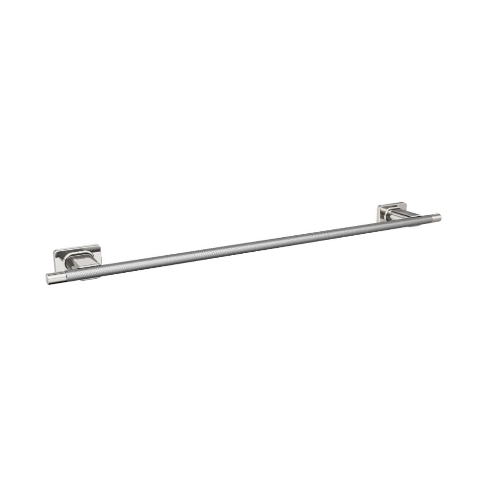 Amerock BH26615PNSS Esquire Polished Nickel/Stainless Steel Contemporary 24 in (610 mm) Towel Bar