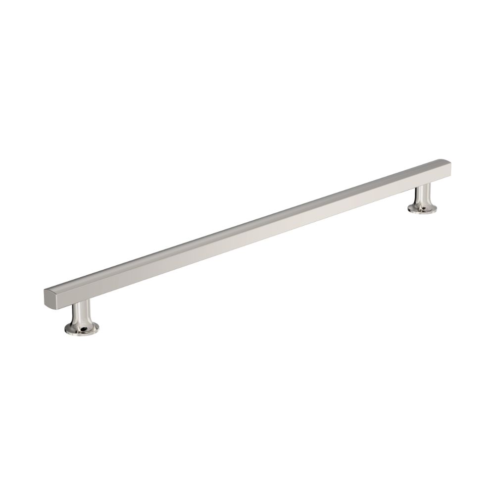 Amerock BP37111PN Everett 18 in (457 mm) Center-to-Center Polished Nickel Cabinet Appliance Pull