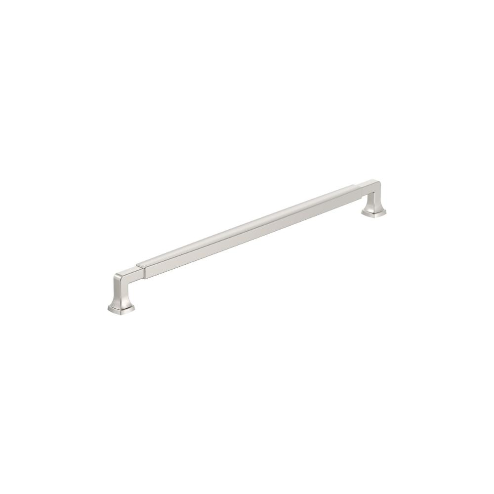 Amerock BP54061PN Stature 18 inch (457mm) Center-to-Center Polished Nickel Appliance Pull