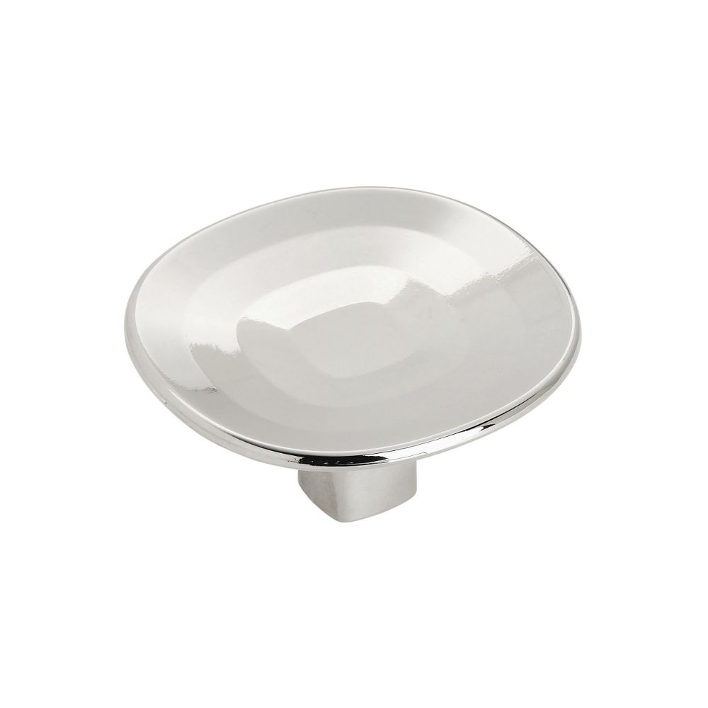 Amerock BP36810PN Concentric 1-9/16 in (40 mm) Diameter Polished Nickel Cabinet Knob