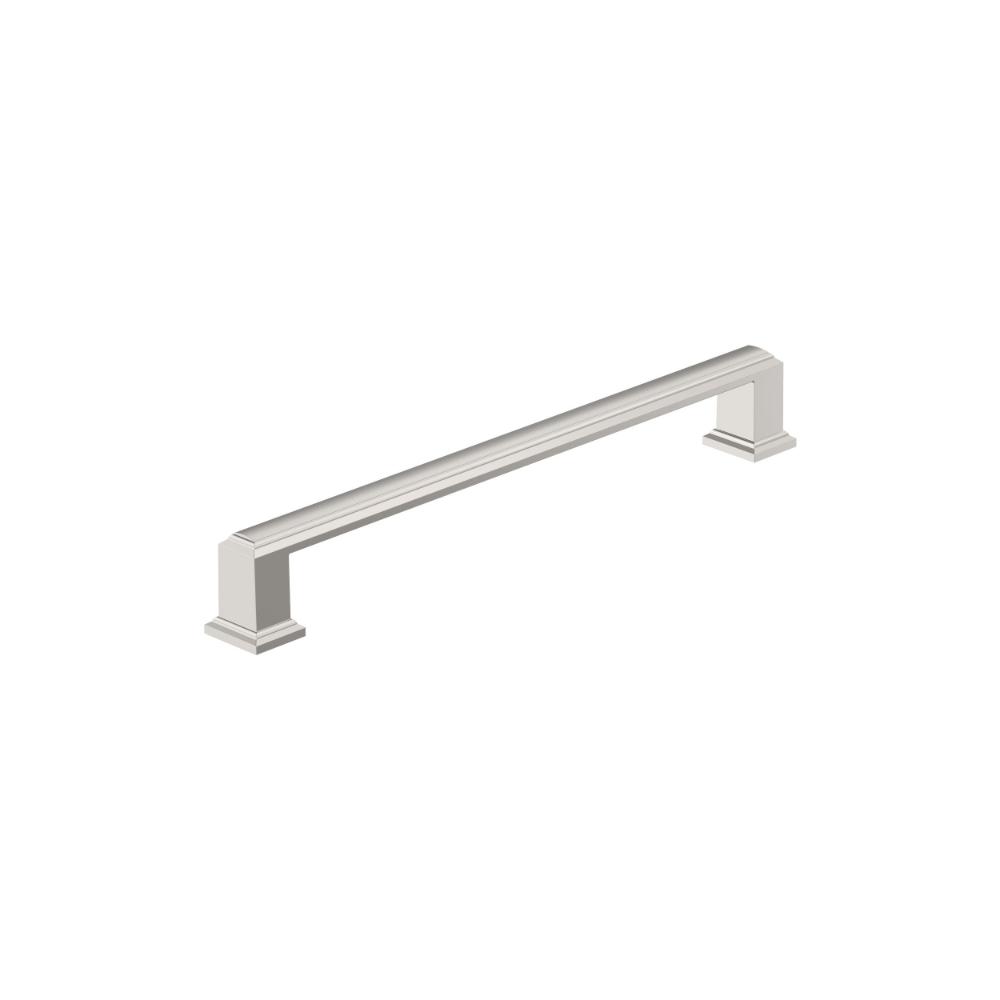 Amerock BP36761PN Appoint 7-9/16 inch (192mm) Center-to-Center Polished Nickel Cabinet Pull