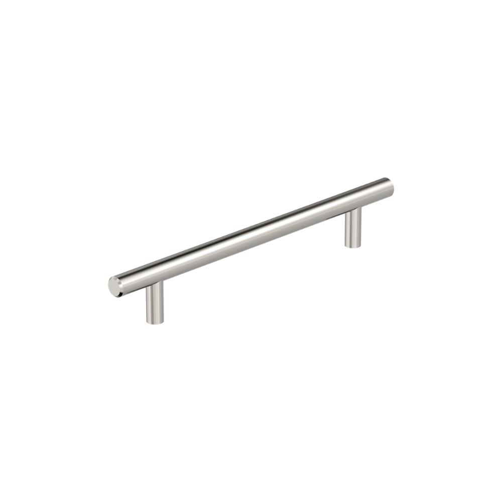 Amerock BP40520PN Bar Pulls 6-5/16 inch (160mm) Center-to-Center Polished Nickel Cabinet Pull