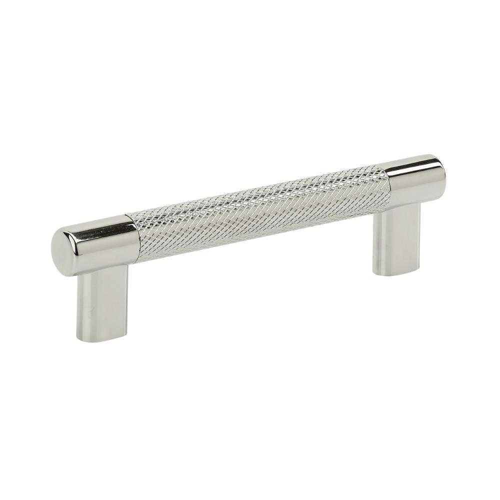 Amerock BP36558PN Bronx 5-1/16 inch (128mm) Center-to-Center Polished Nickel Cabinet Pull