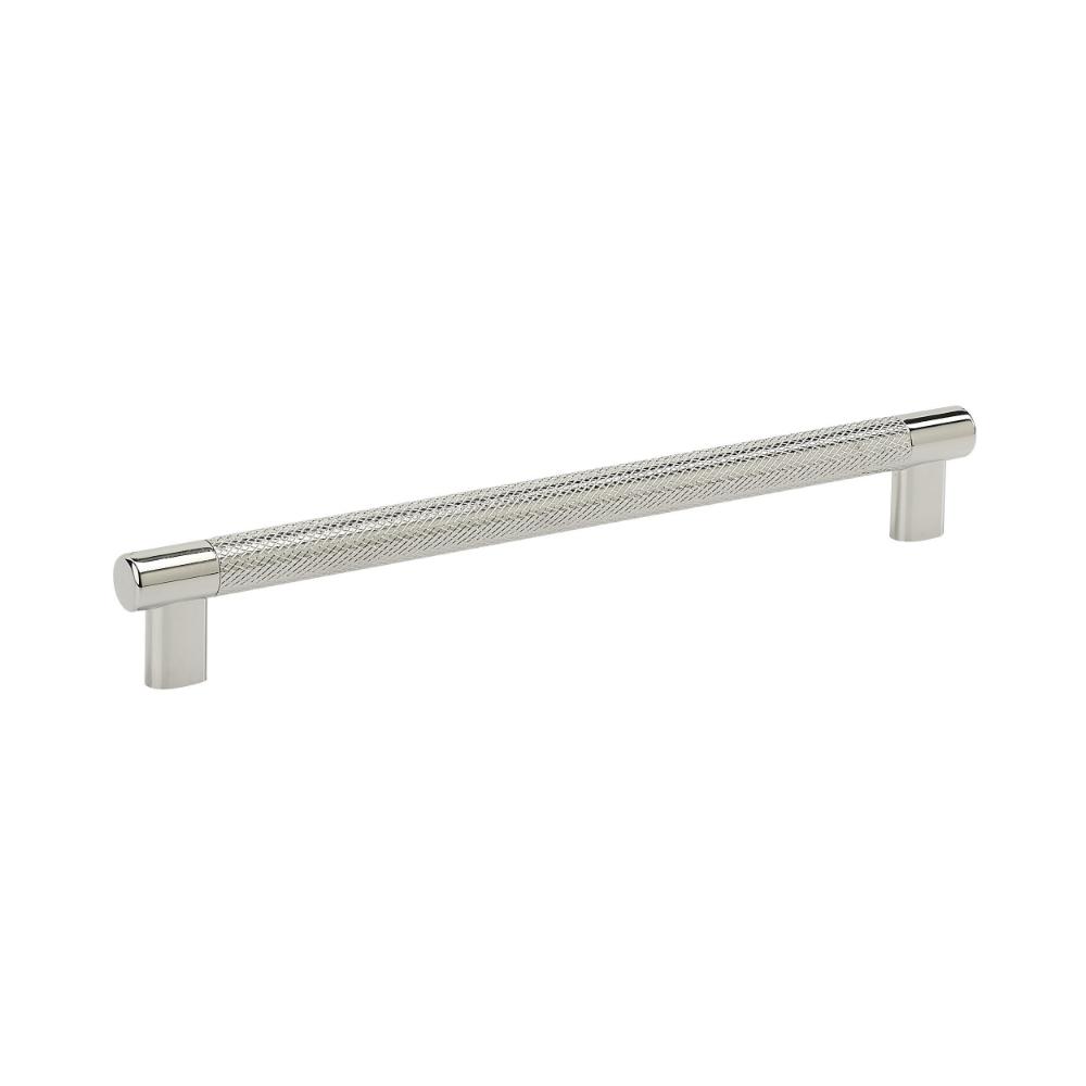 Amerock BP36560PN Bronx 10-1/16 inch (256mm) Center-to-Center Polished Nickel Cabinet Pull