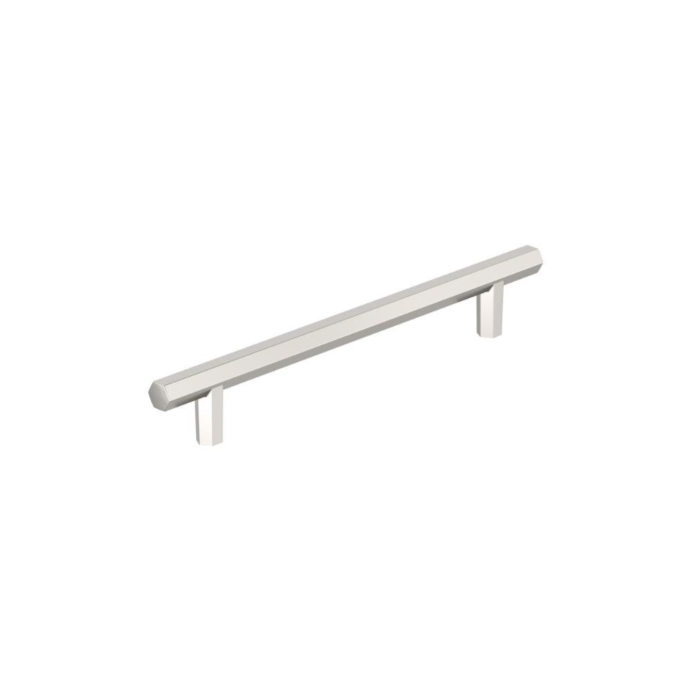 Amerock BP36875PN Caliber 6-5/16 inch (160mm) Center-to-Center Polished Nickel Cabinet Pull