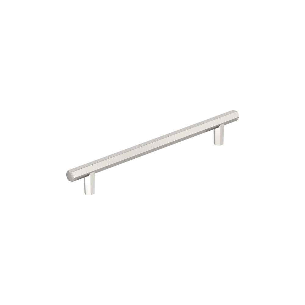 Amerock BP36876PN Caliber 7-9/16 inch (192mm) Center-to-Center Polished Nickel Cabinet Pull