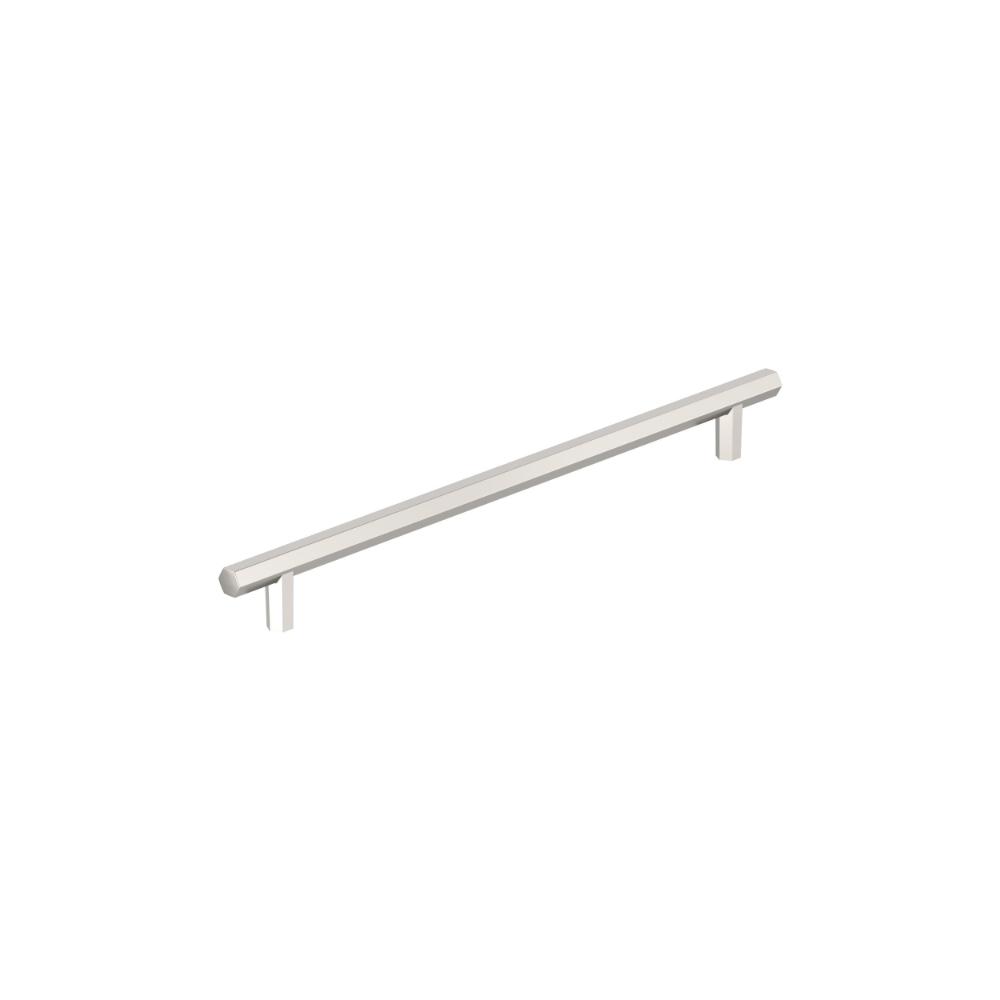 Amerock BP36877PN Caliber 10-1/16 inch (256mm) Center-to-Center Polished Nickel Cabinet Pull