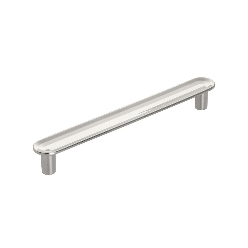 Amerock BP36831PN Concentric 5-1/16 in (128 mm) Center-to-Center Polished Nickel Cabinet Pull
