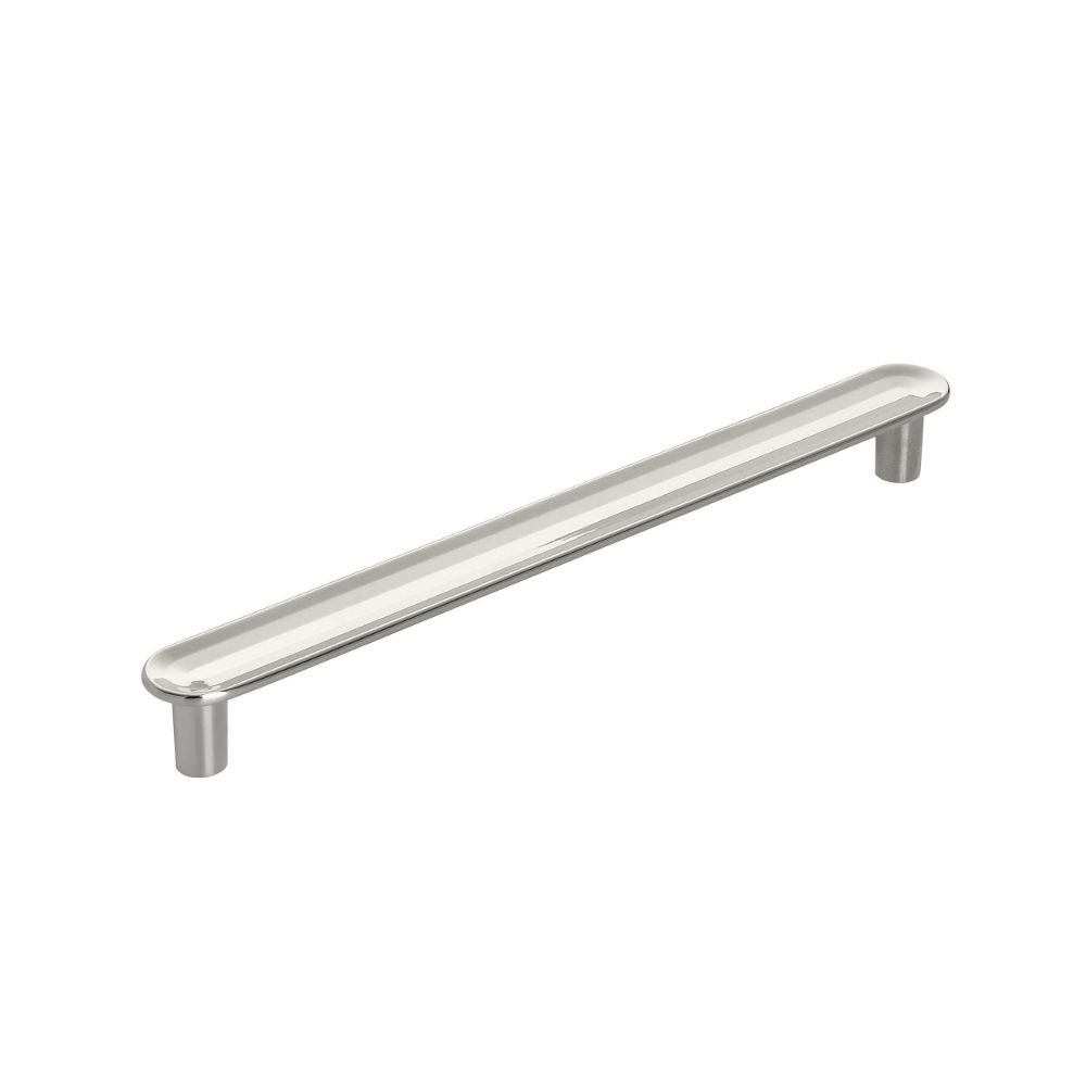Amerock BP36832PN Concentric 6-5/16 inch (160mm) Center-to-Center Polished Nickel Cabinet Pull